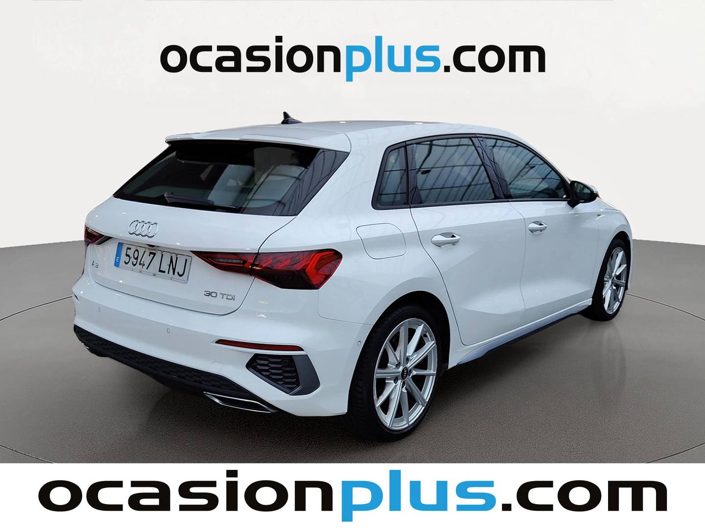 Foto trasera Audi A3 Audi A3 Sportback Genuine edition 30 TDI (116 CV) Pack S-Line izquierda