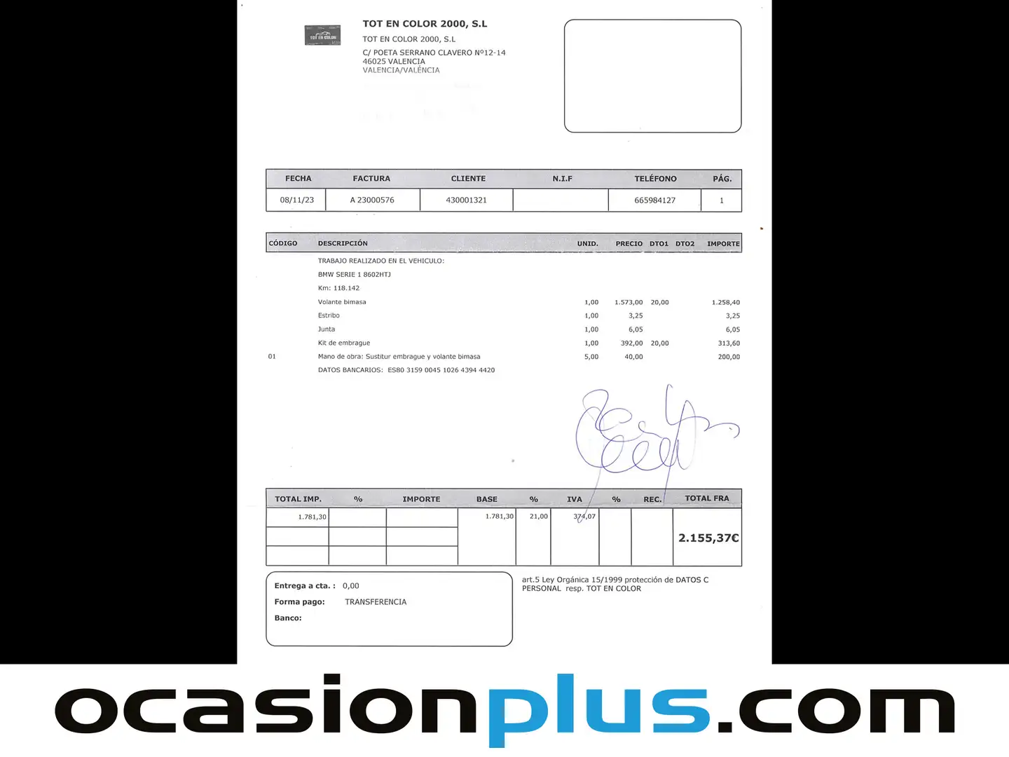 Foto BMW Serie 1 BMW Serie 1 116d (116 CV)