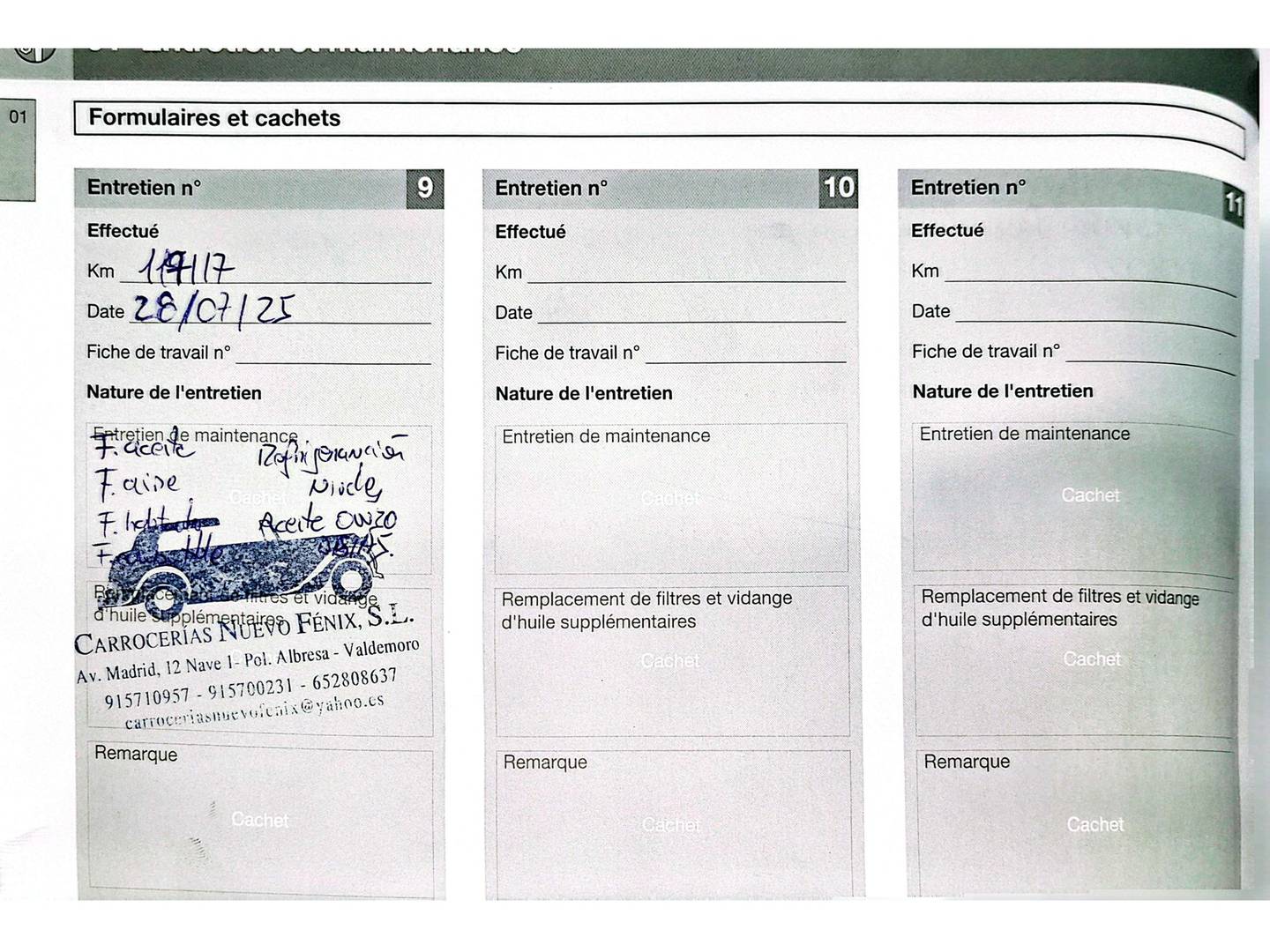 Foto del mantenimiento del Volvo V40 Cross Country Volvo V40 Cross Country D3 Momentum Auto (150 CV)