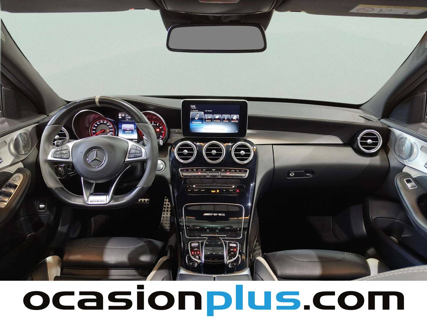 Foto asientos delanteros Mercedes Clase C Mercedes Clase C C 63 S Mercedes-AMG (510 CV)