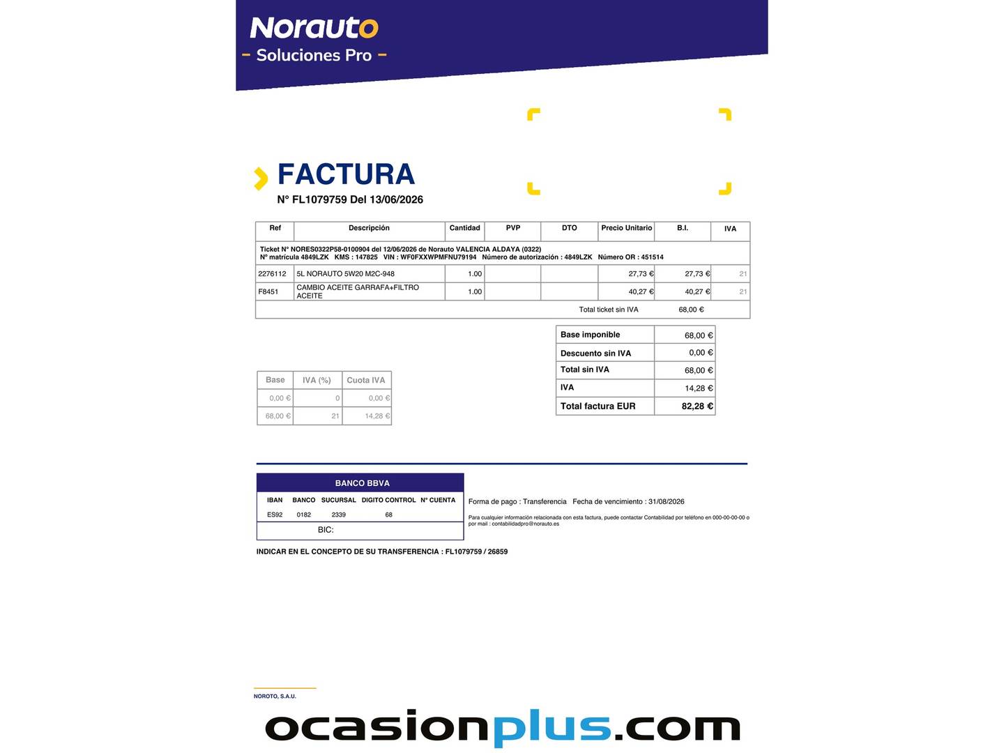 Foto del mantenimiento del Ford Kuga Ford Kuga 1.5T EcoBoost ST-Line X 4x2 (150 CV)