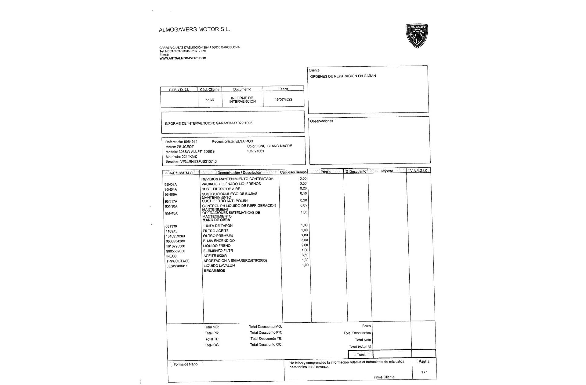 Peugeot 308 SW 1.2 PureTech Allure - foto 20