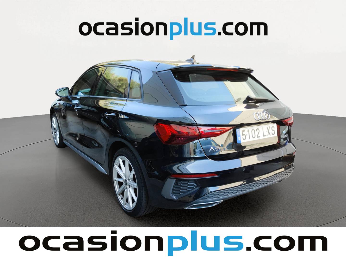 Foto trasera Audi A3 Audi A3 Sportback S line 30 TDI (116 CV) S tronic izquierda