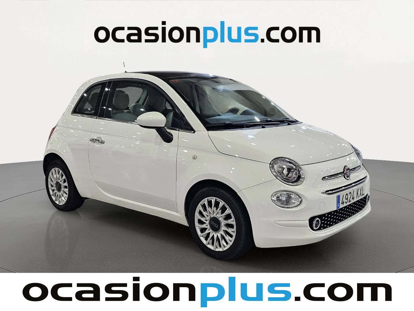 Foto delantera Fiat 500 Fiat 500 Lounge 1.2 8v (69 CV) derecha