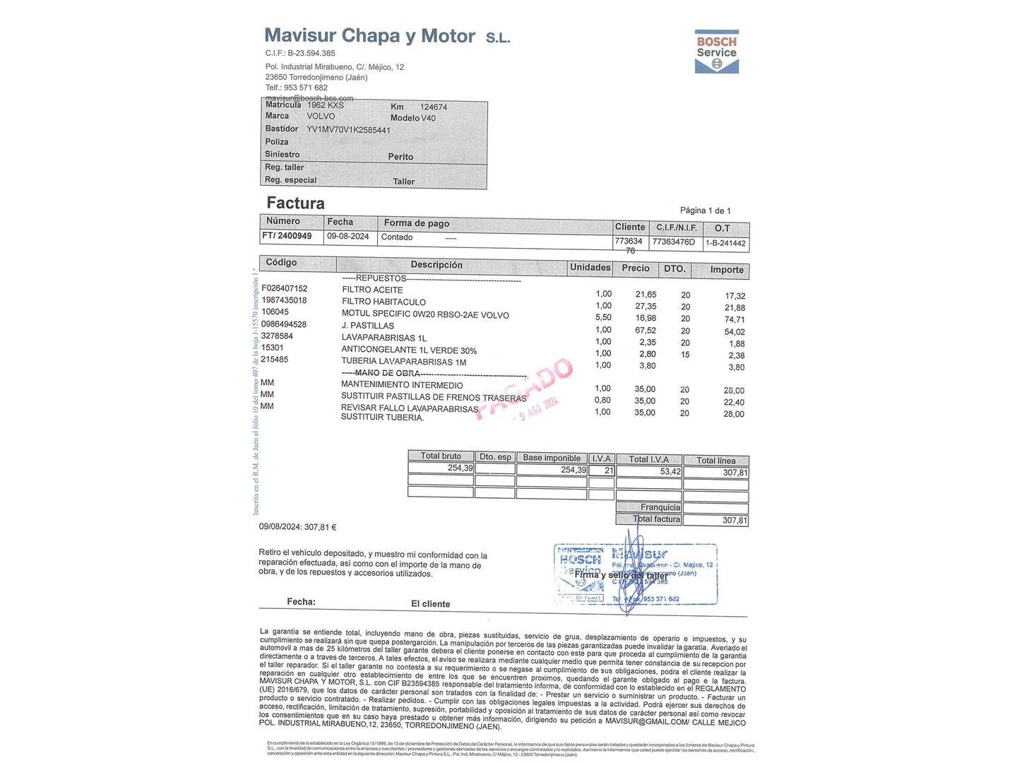 Foto Volvo V40 Volvo V40 D2 Momentum (120 CV)
