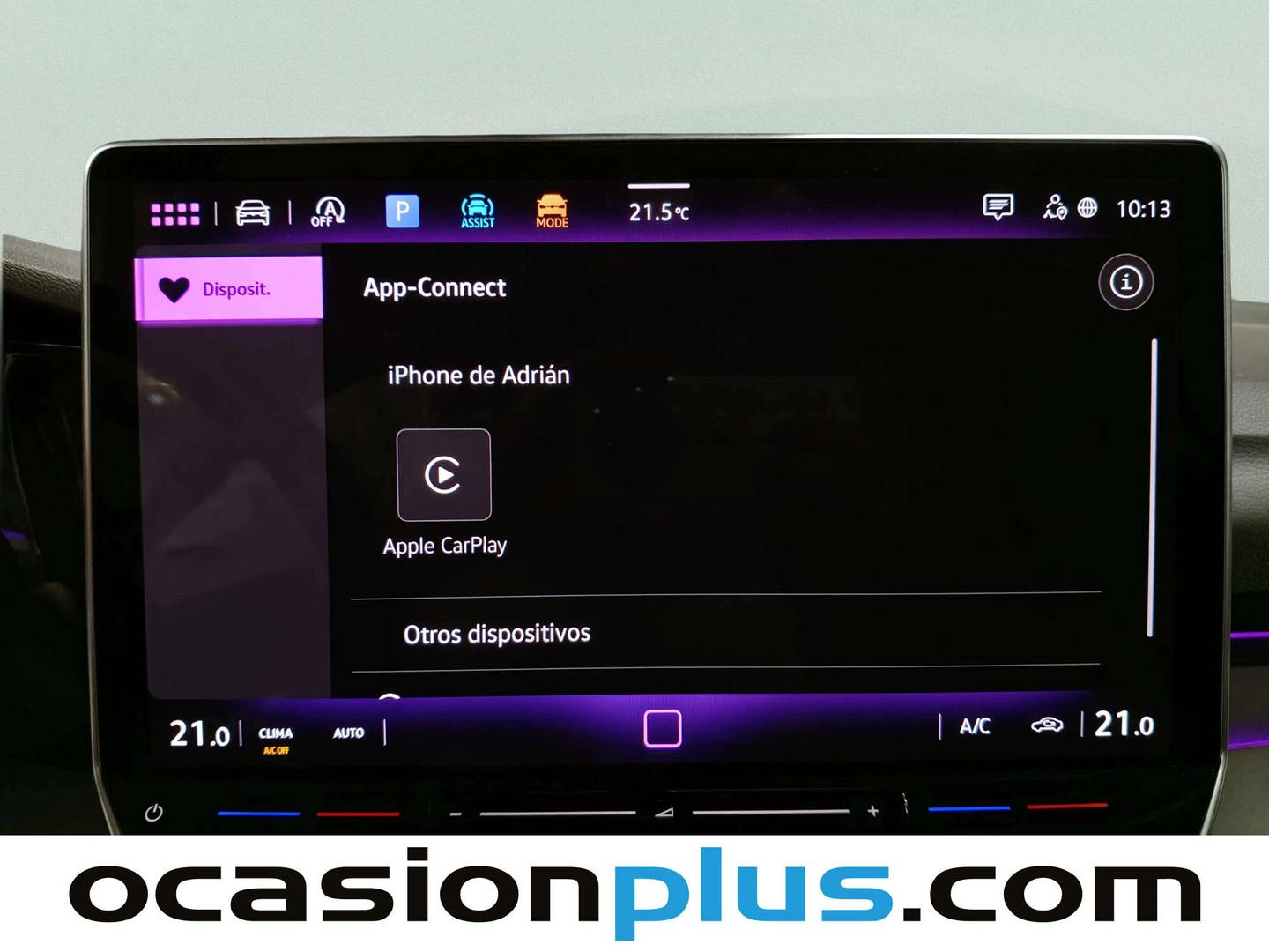 Extras y acabados del Volkswagen Golf Volkswagen Golf ``Más`` 1.5 TSI (116 CV)