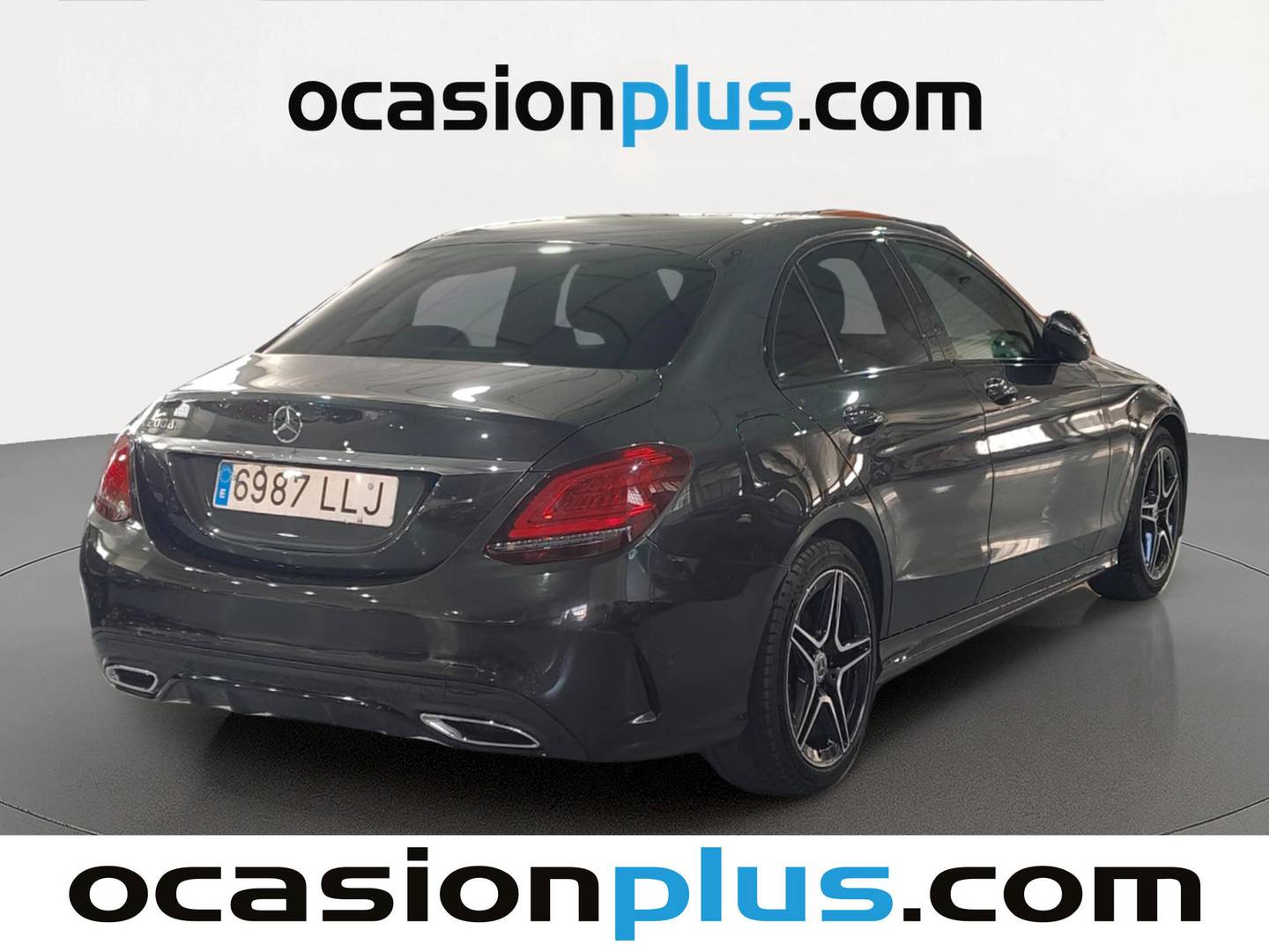Foto trasera Mercedes Clase C Mercedes Clase C 200 d (160 CV) Pack AMG derecha