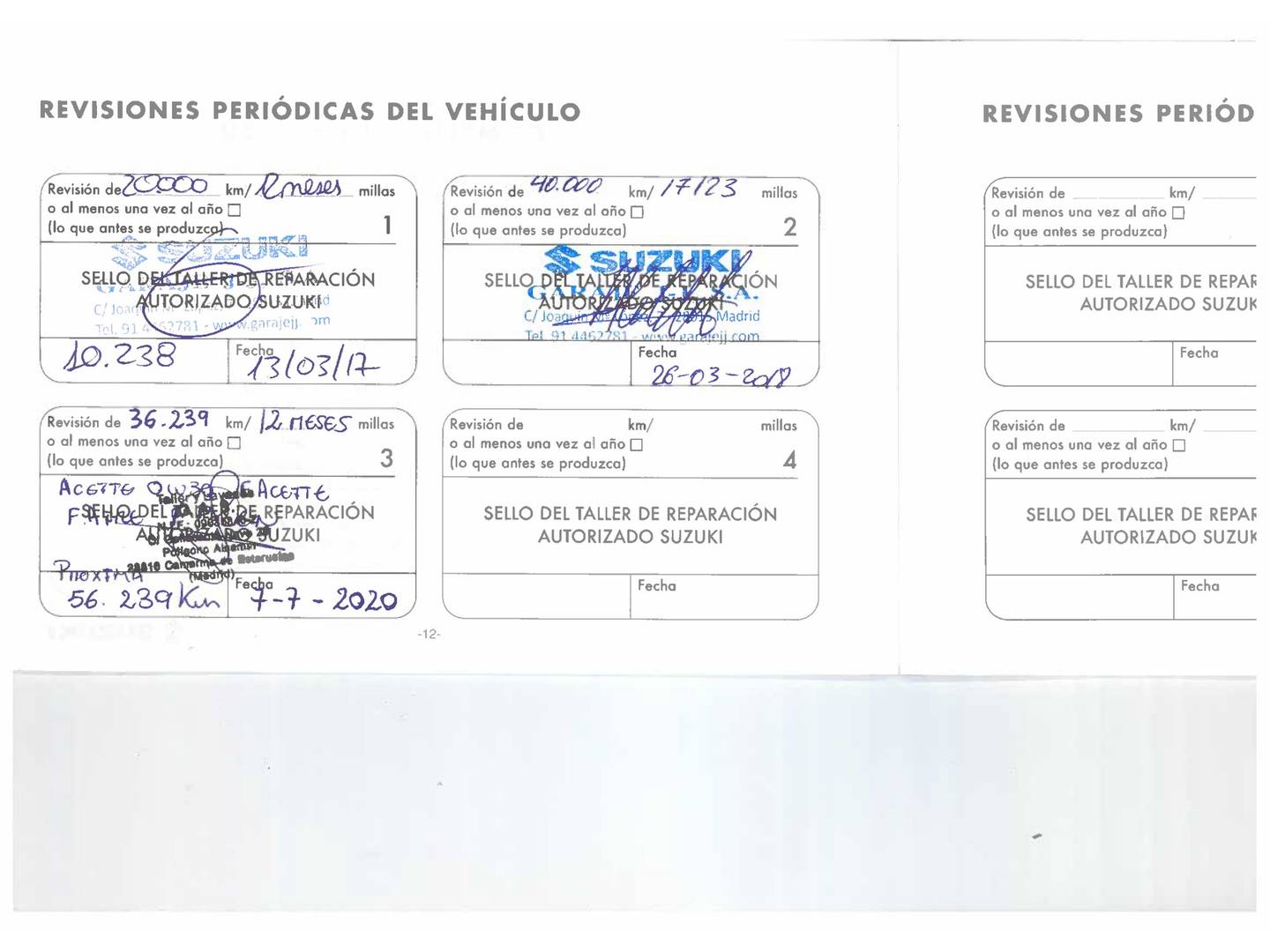 Foto del mantenimiento del Suzuki Vitara Suzuki Vitara 1.6 DDiS GLX 4WD (120 CV)