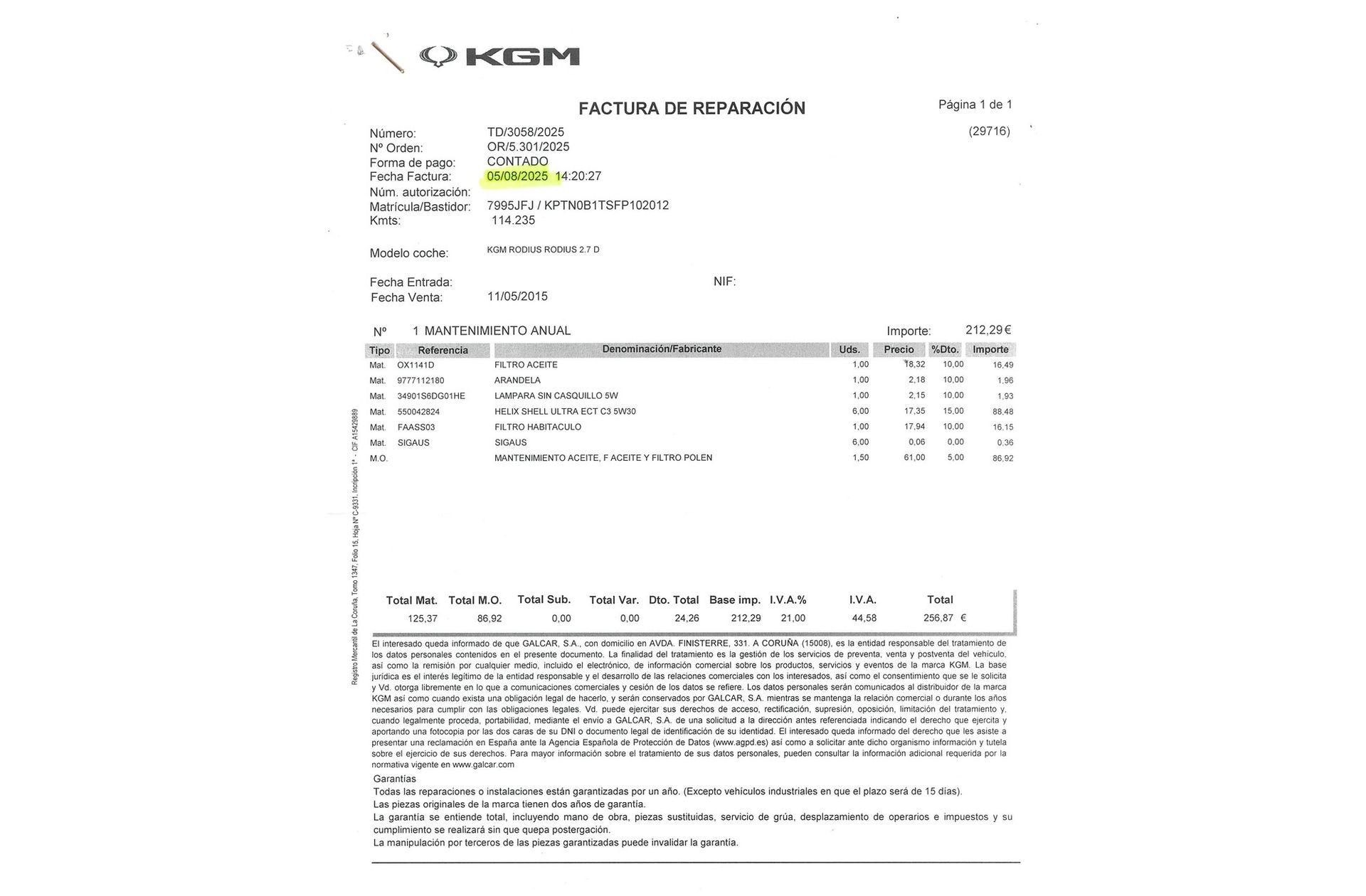 SsangYong Rodius 2.0 e-Xdi Premium 7 plazas - foto 18