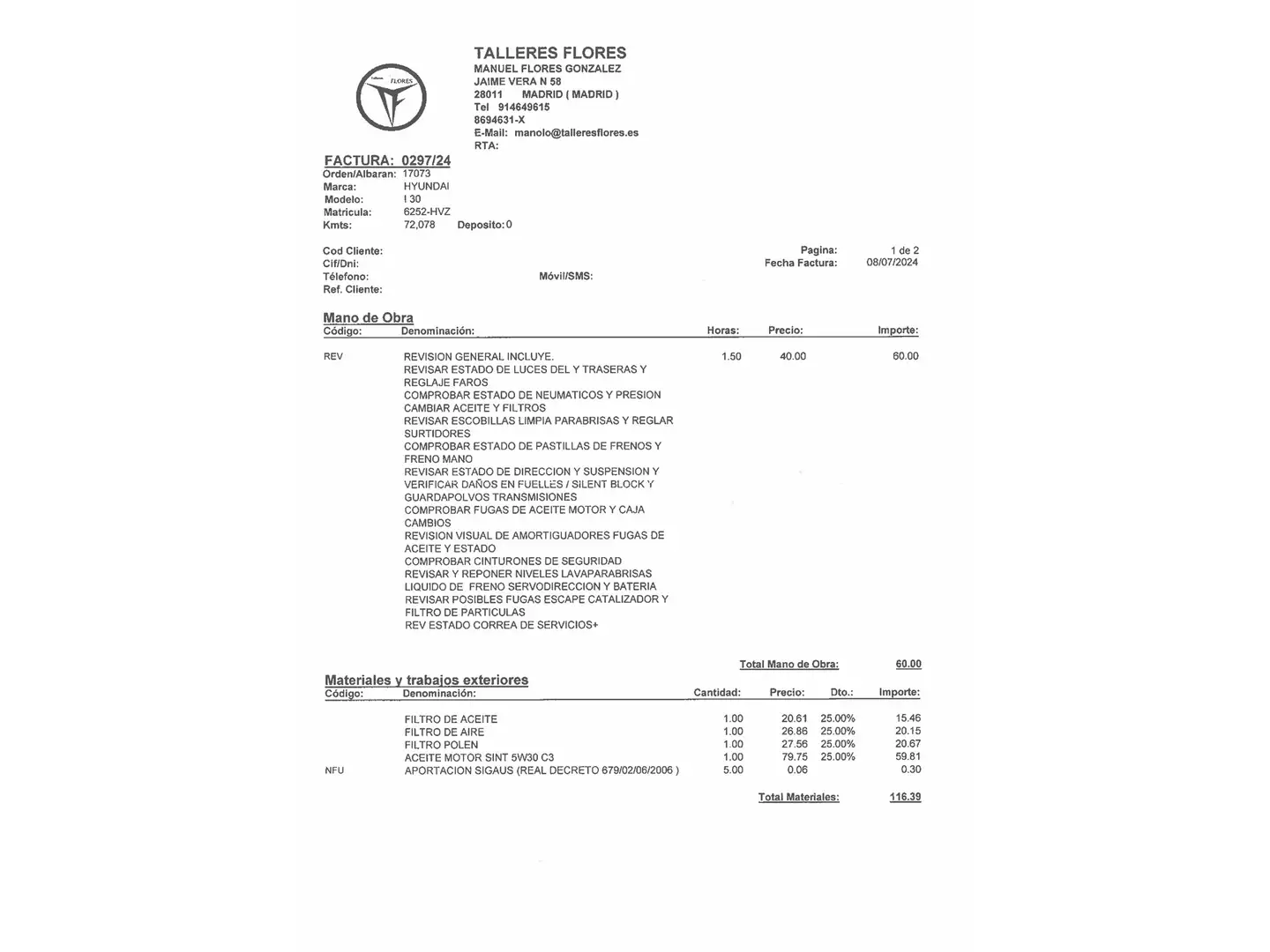 Foto Hyundai i30 Hyundai i30 1.4 CRDI Tecno (90 CV)