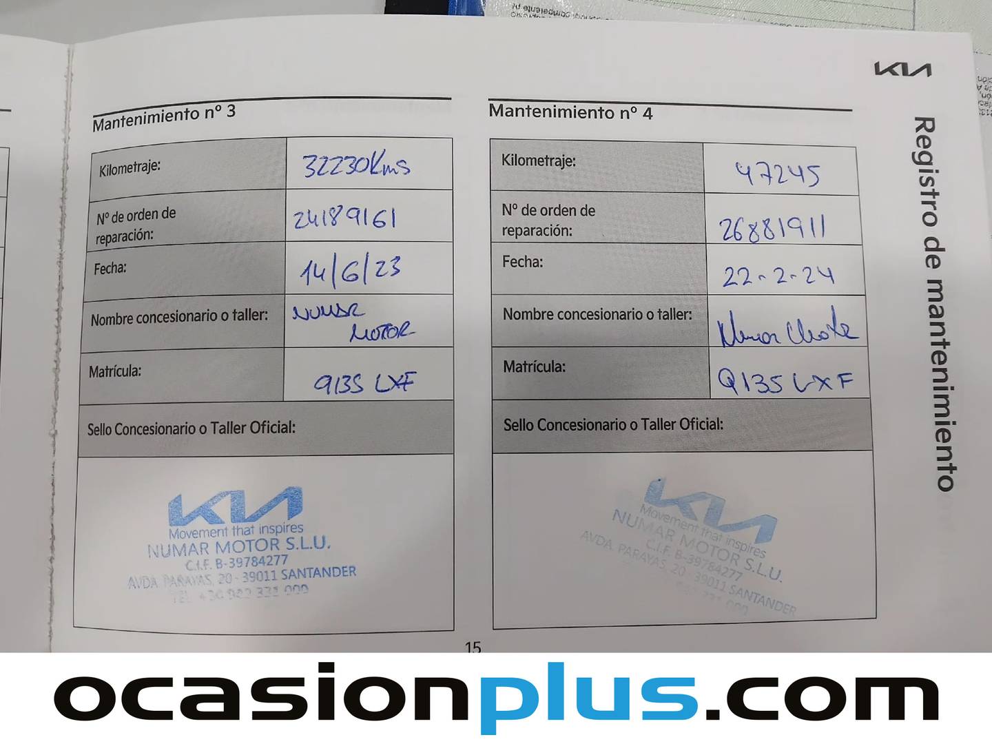 Foto del mantenimiento del KIA XCeed KIA XCeed 1.6 GDi PHEV eDrive (141 CV)