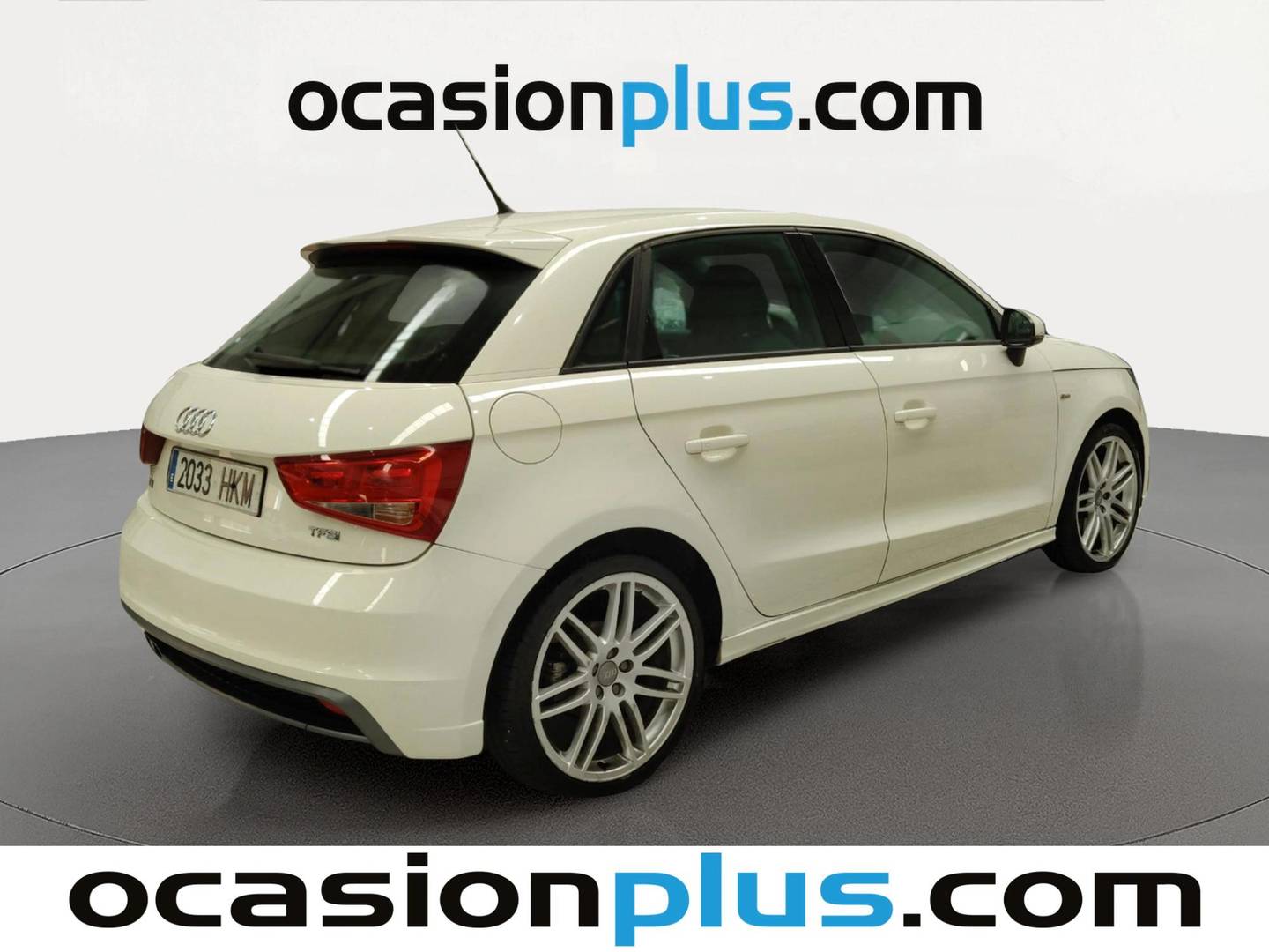 Foto trasera Audi A1 Audi A1 Sportback Ambition 1.4 TFSI (122 CV) S tronic Pack S-Line derecha