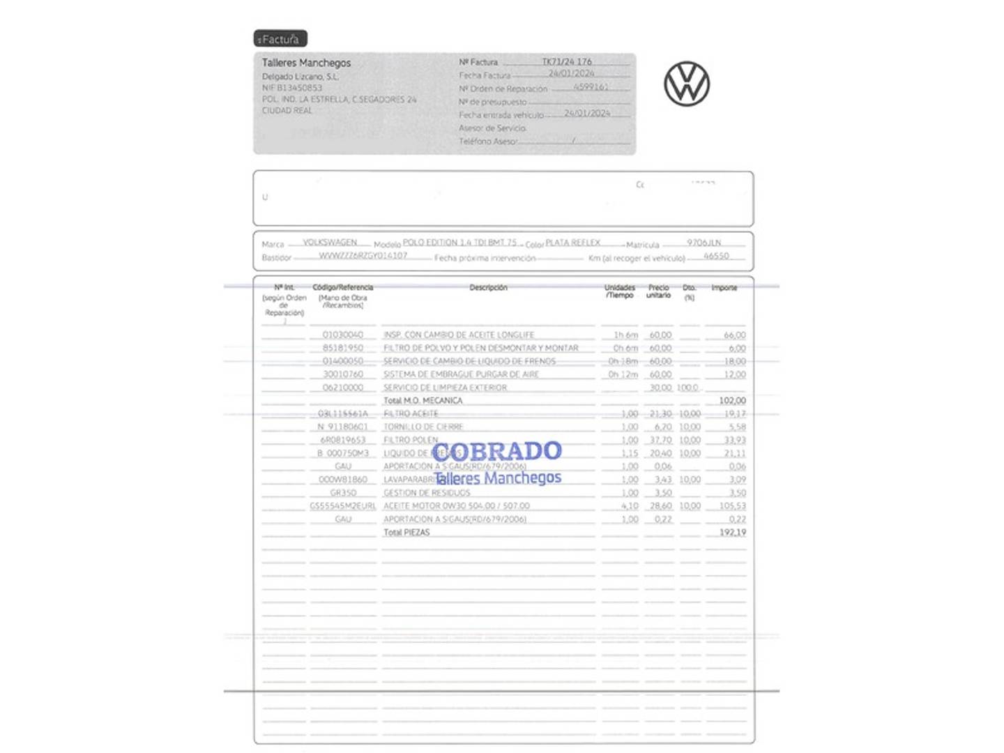 Foto Volkswagen Polo Volkswagen Polo Edition 1.4 TDI BMT (75 CV)