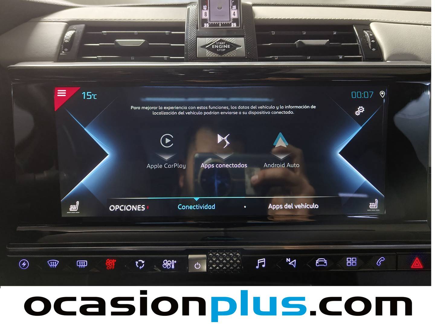 DS DS 7 Crossback DS DS7 Crossback E-Tense 225 Ligne Noire Auto (225 CV) de ocasión