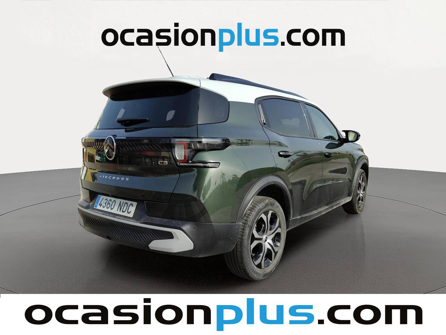 Foto trasera Citroën C3 Aircross Citroën C3 Aircross Hybrid 145 Plus e-DCS6 (145 CV) derecha