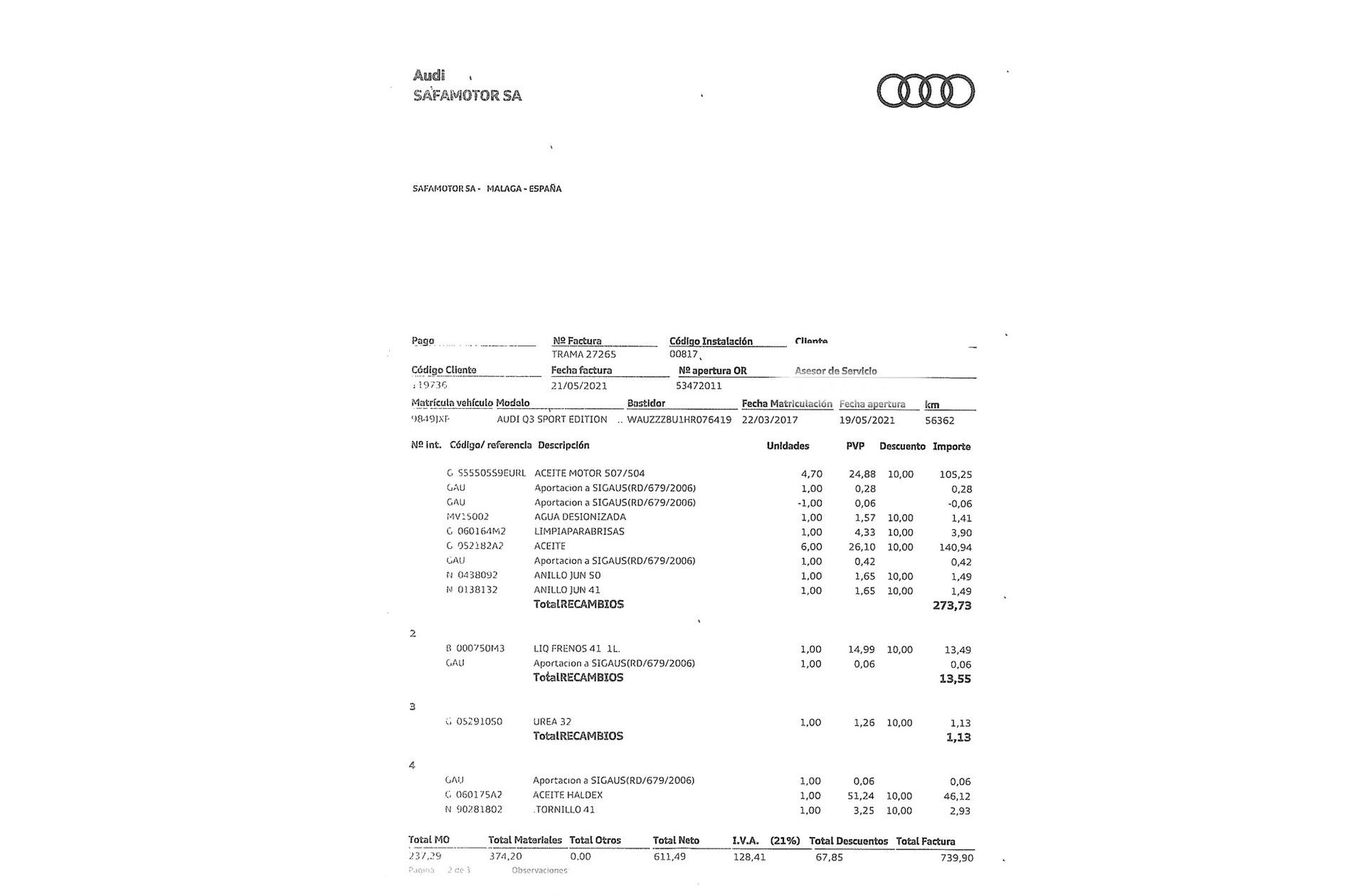 Audi Q3 sport edition 2.0 TDI quattro S tronic - foto 24