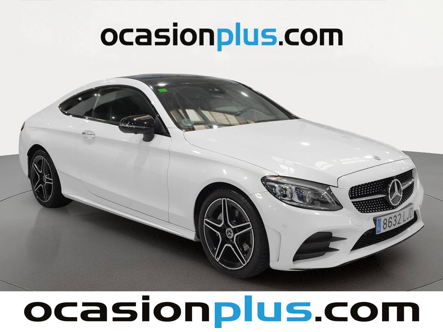 Foto delantera Mercedes Clase C Mercedes Clase C C 200 Coupe (184 CV) Paquete AMG derecha