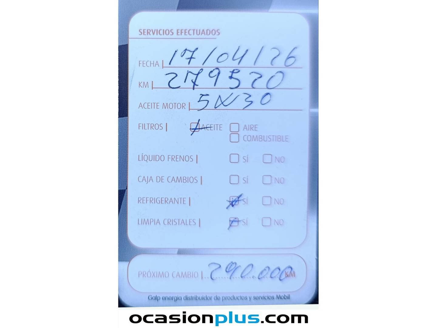 Foto del mantenimiento del Subaru Forester Subaru Forester XS Limited (150 CV) GLP