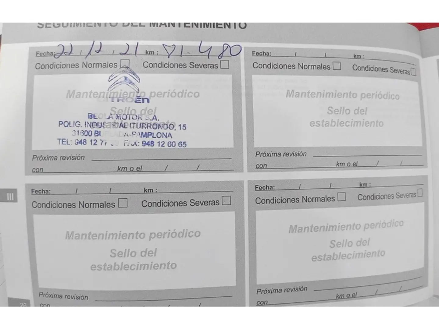 Mantenimiento
