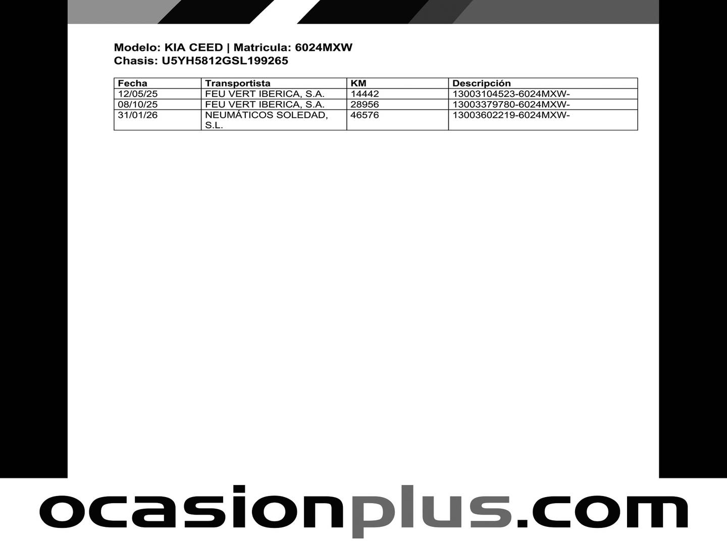 Foto del mantenimiento del KIA Ceed Tourer KIA Ceed Tourer 1.0 MHEV Style Edition DCT (100 CV)