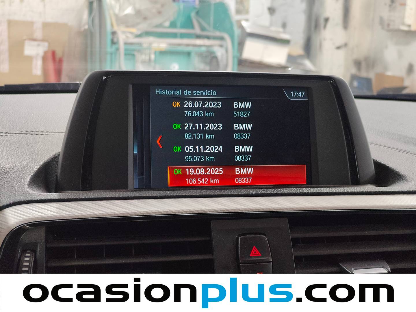 Foto del mantenimiento del BMW Serie 1 BMW Serie 1 118d (150 CV) Pack M