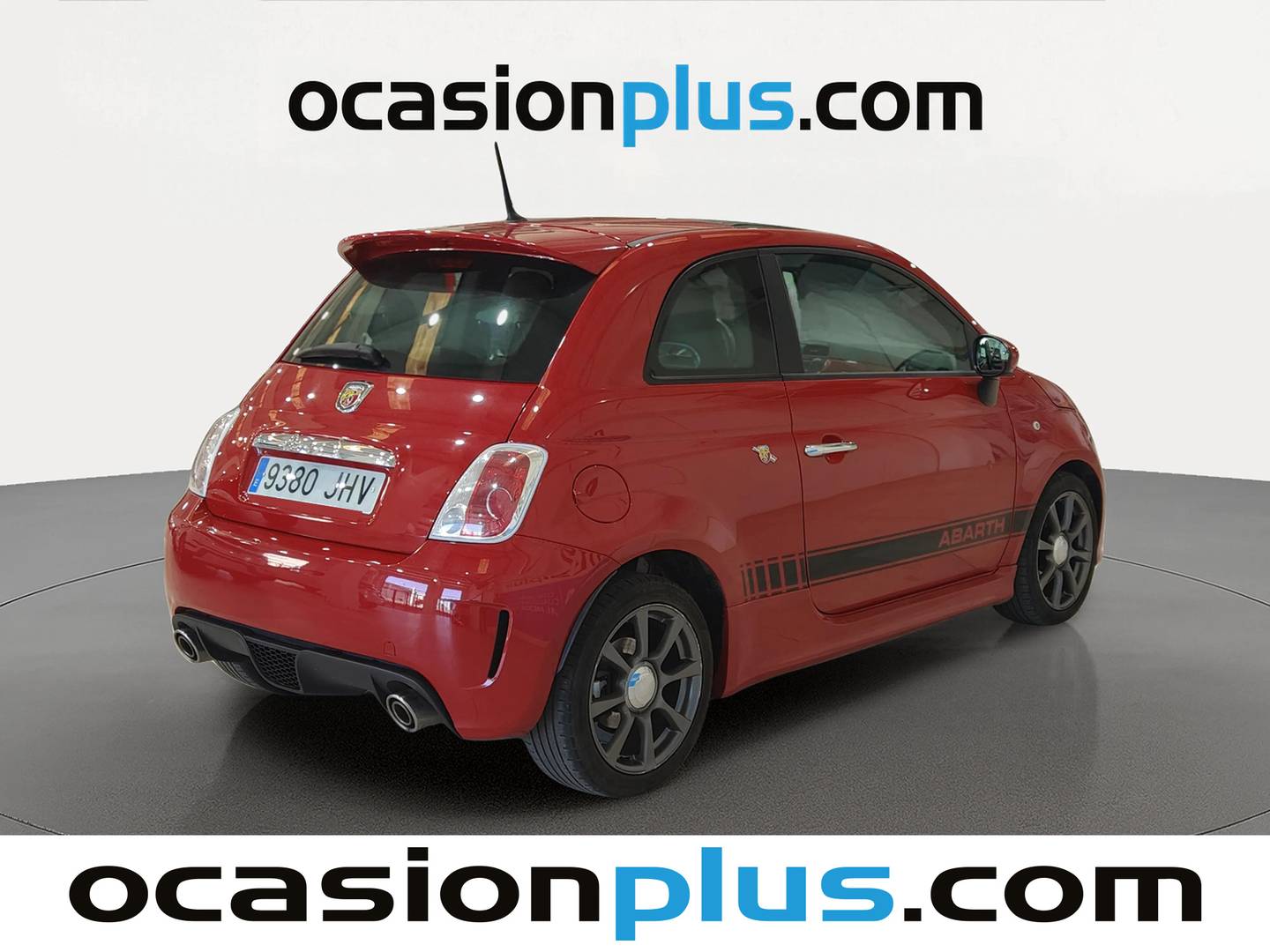 Foto trasera Abarth 500 Abarth 500 1.4 16v T-Jet 595 Secuencial (140 CV) izquierda