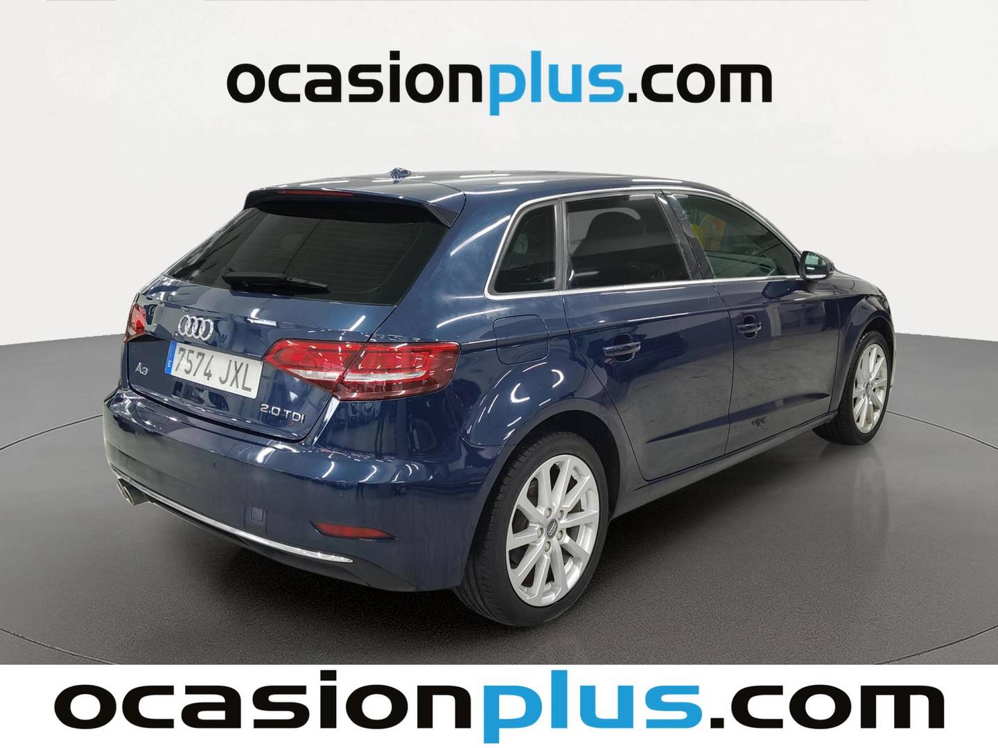 Foto trasera Audi A3 Audi A3 Sportback design edition 2.0 TDI (150 CV) S tronic derecha