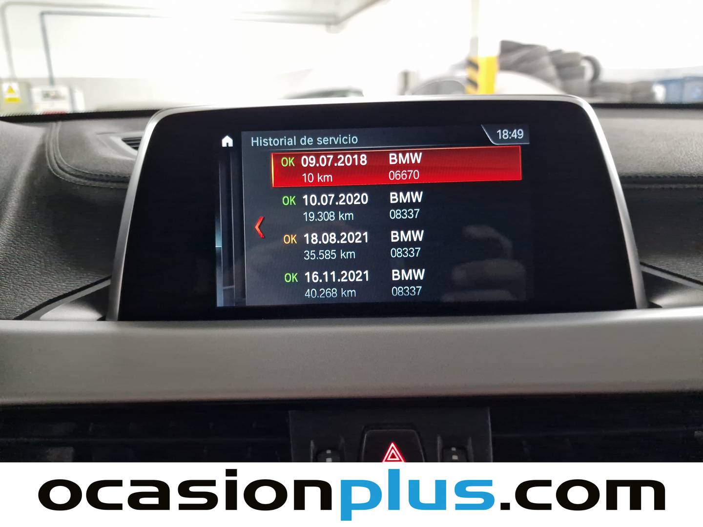 Foto del mantenimiento del BMW X2 BMW X2 sDrive18d (150 CV)