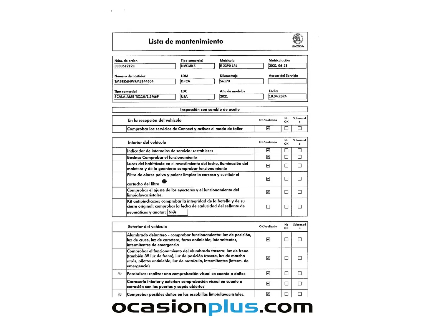 Foto Skoda Scala Skoda Scala 1.5 TSI Sport  (150 CV)