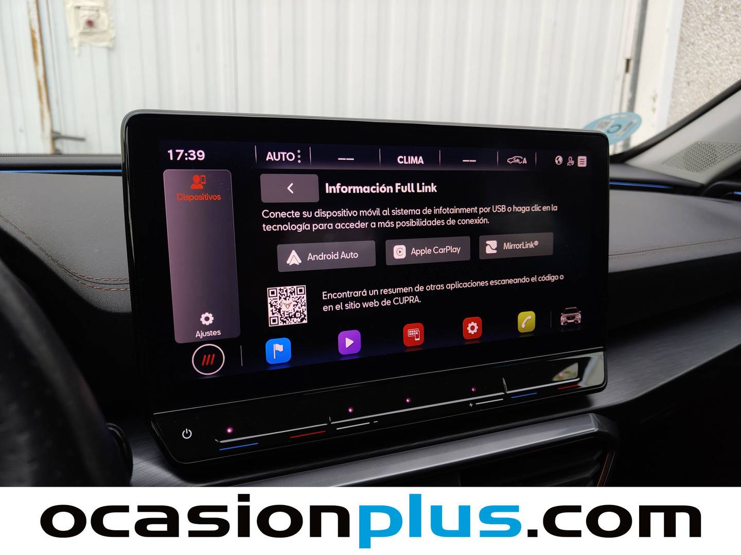 Extras del Cupra Formentor CUPRA Formentor 1.5 TSI DSG (150 CV)