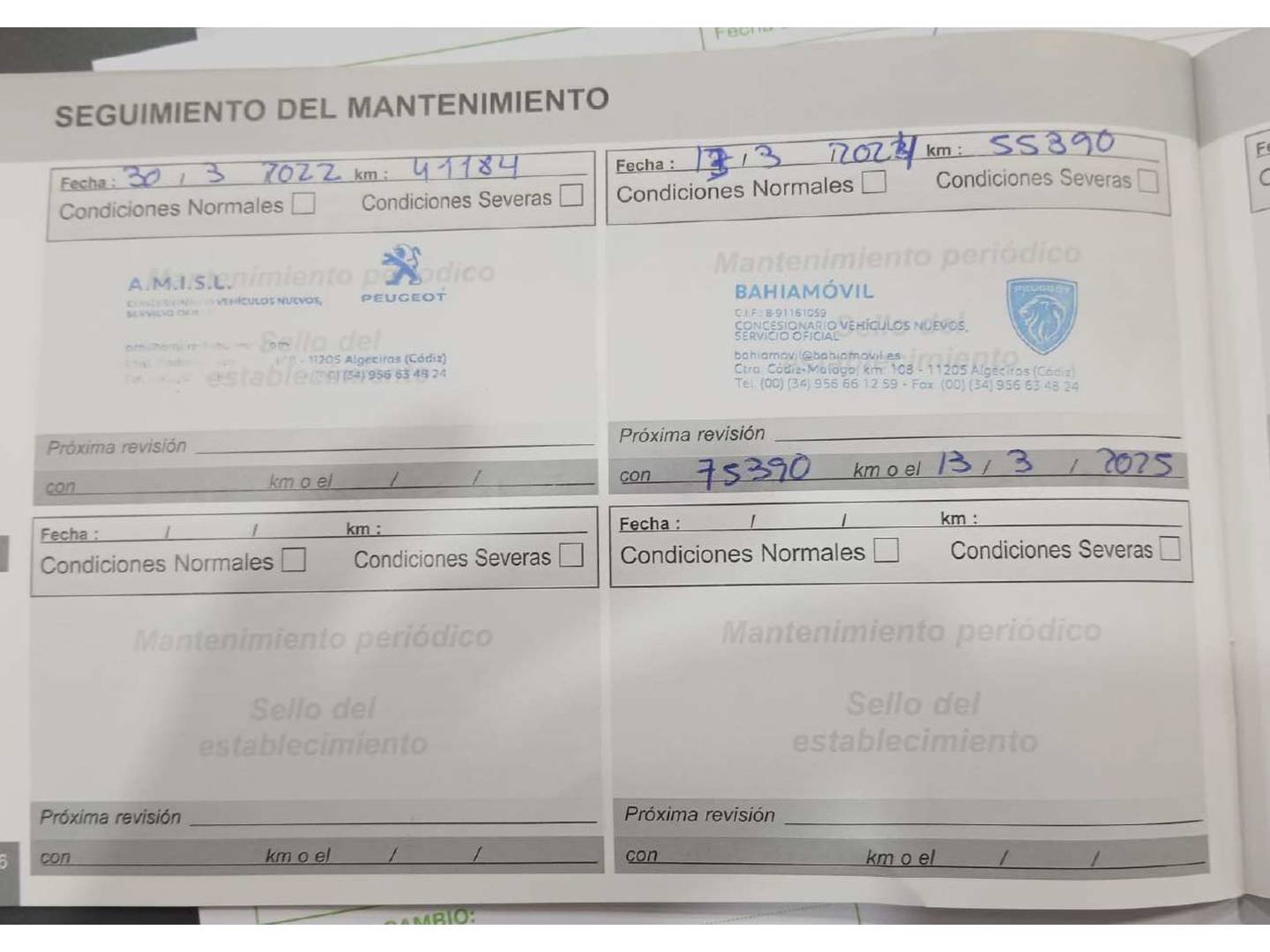 Foto del mantenimiento del Peugeot 508 Peugeot 508 PureTech 180 S&S GT Line EAT8 (180 CV)