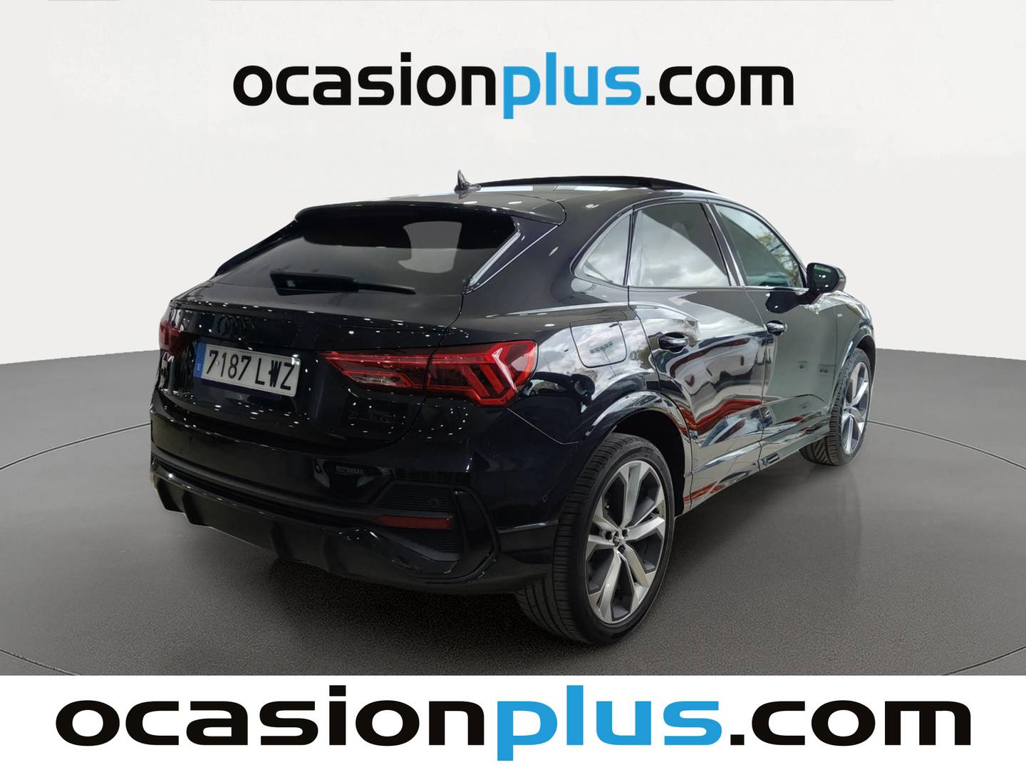 Foto trasera Audi Q3 Sportback Audi Q3 Sportback Black line 35 TDI (150 CV) S tronic Pack S-Line derecha