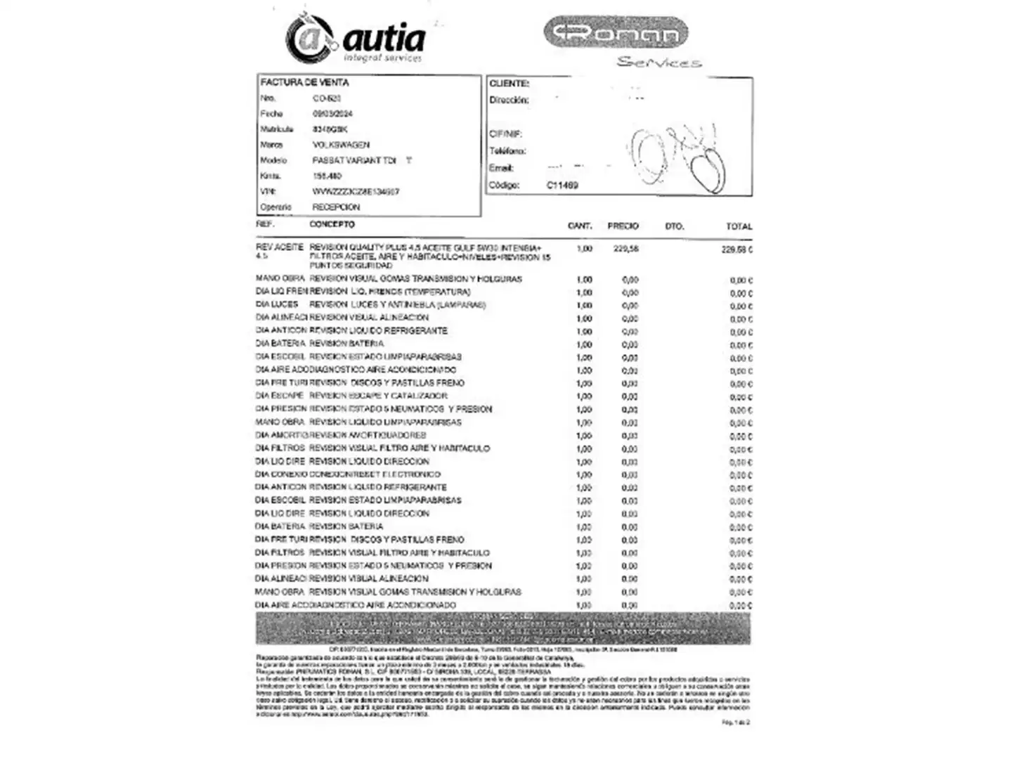Foto Volkswagen Passat Volkswagen Passat Variant Advance 2.0 TDI (140 CV)