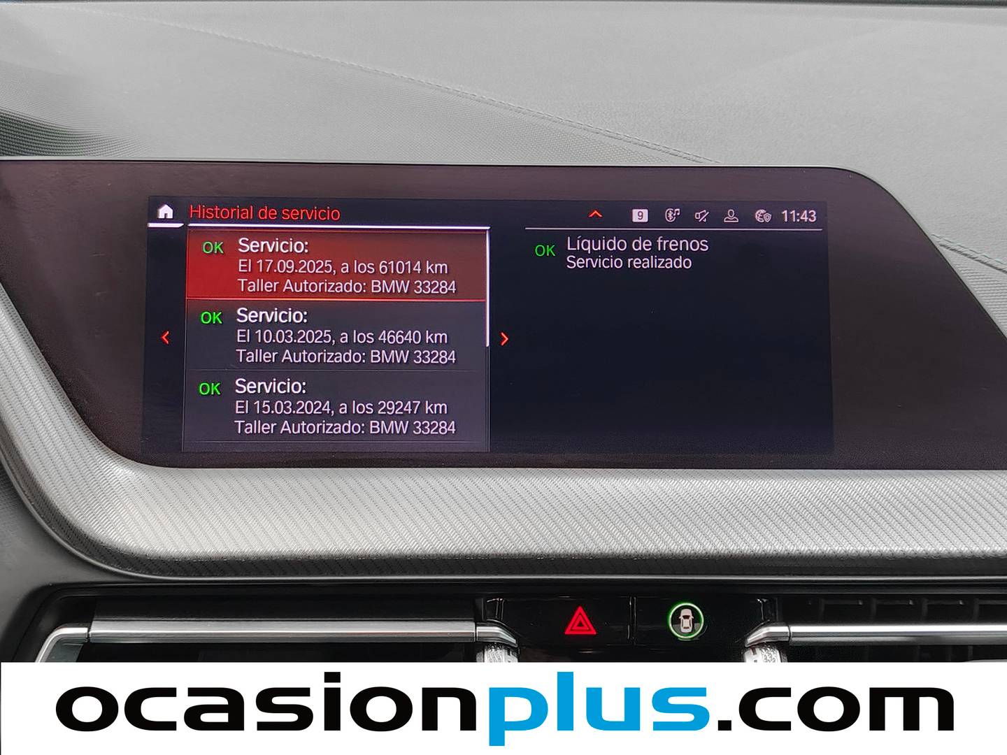 Foto del mantenimiento del BMW Serie 1 BMW Serie 1 116d (116 CV) Pack M