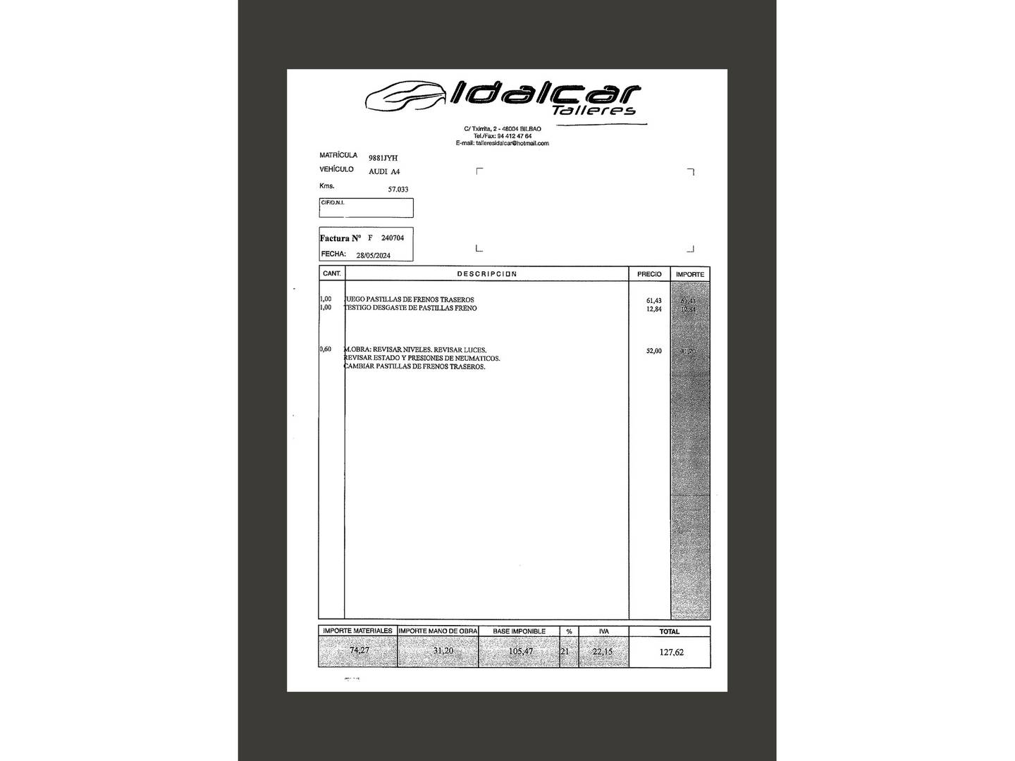 Foto Audi A4 Audi A4 Advanced edition 2.0 TDI (150 CV)