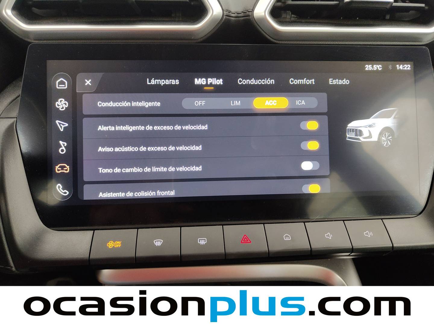 Extras del MG ZS MG ZS 1.5 Hybrid+ Luxury (197 CV)