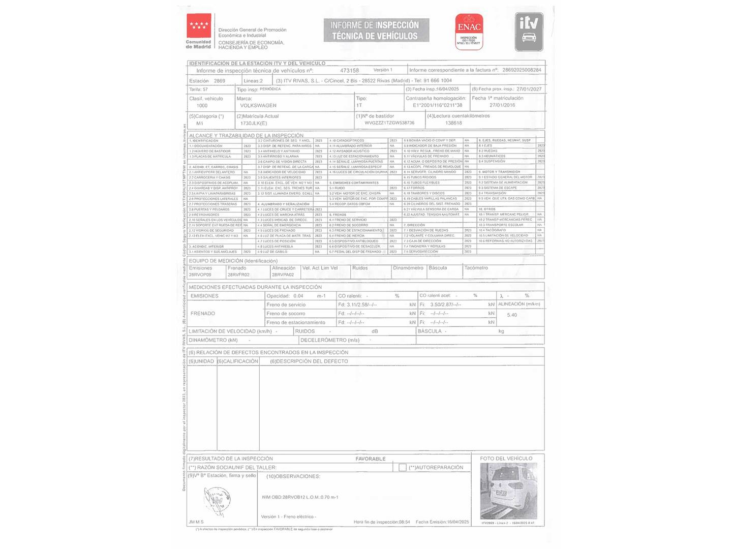 Foto Volkswagen Touran Volkswagen Touran Advance 2.0 TDI (150 CV) DSG 7 Plazas