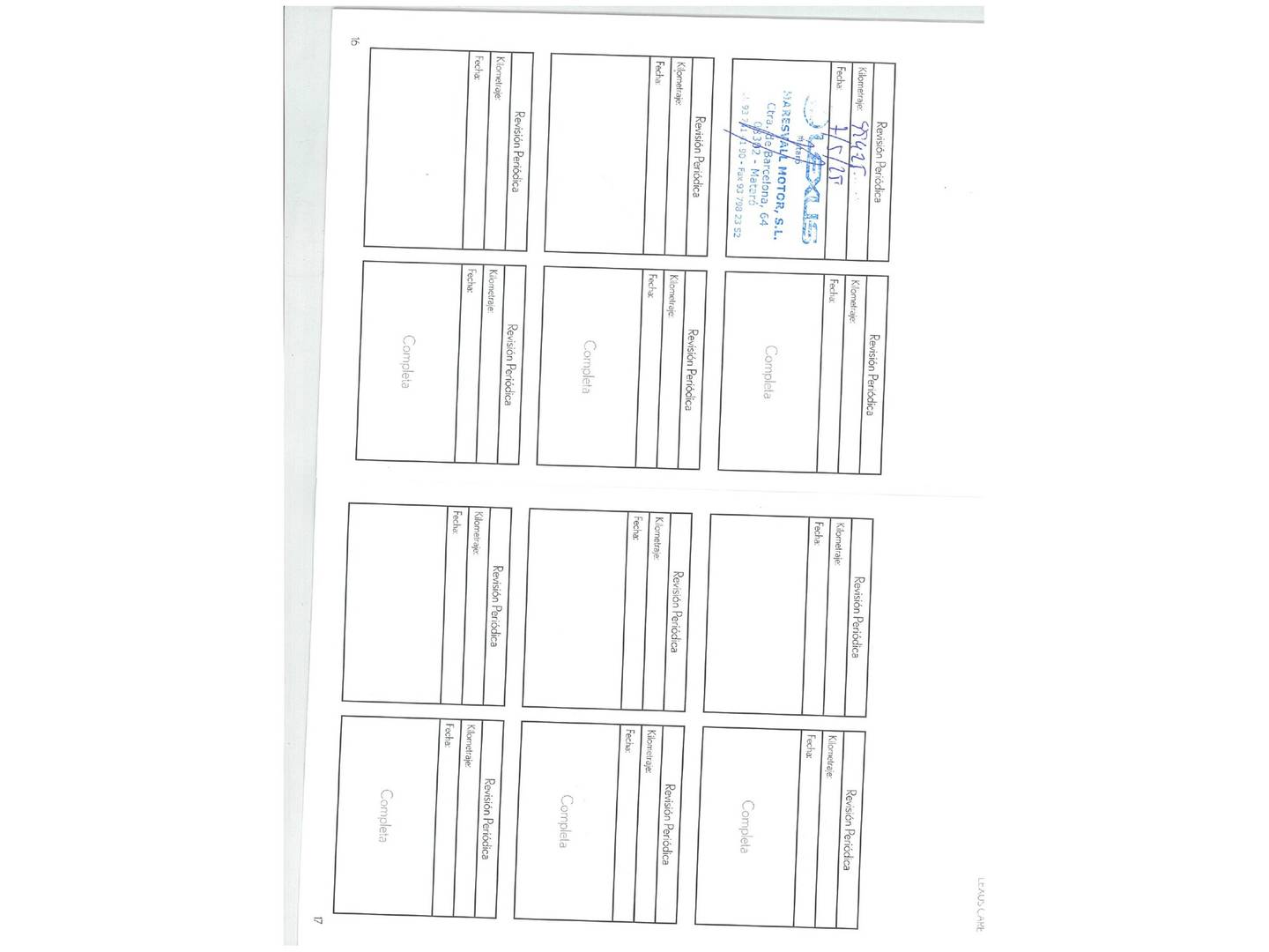 Foto del mantenimiento del Lexus RX Lexus RX 450h L Executive Tecno (313 CV)