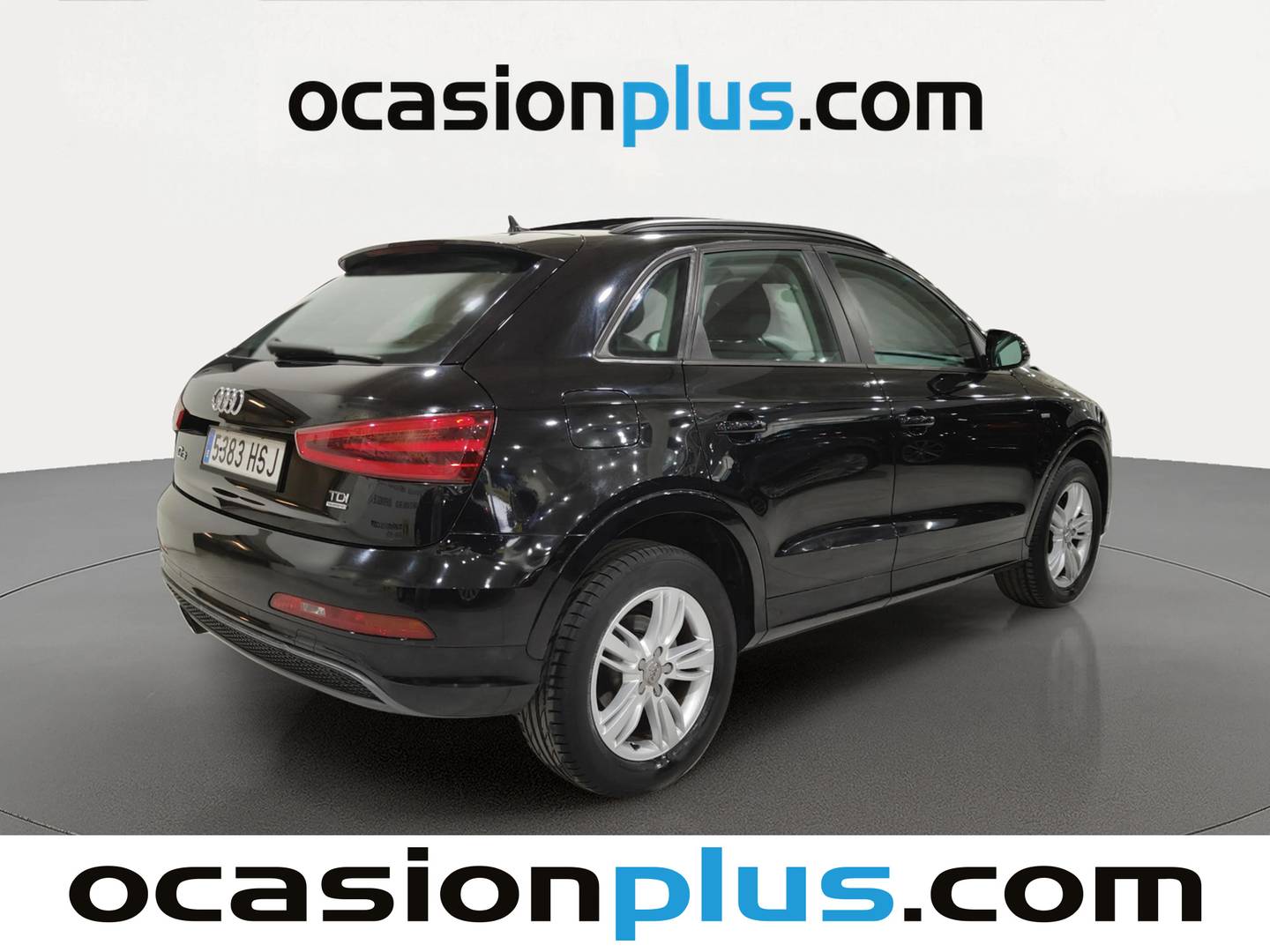 Foto trasera Audi Q3 Audi Q3 Advanced 2.0 TDI quattro (177 CV) S tronic Paquete S-Line izquierda
