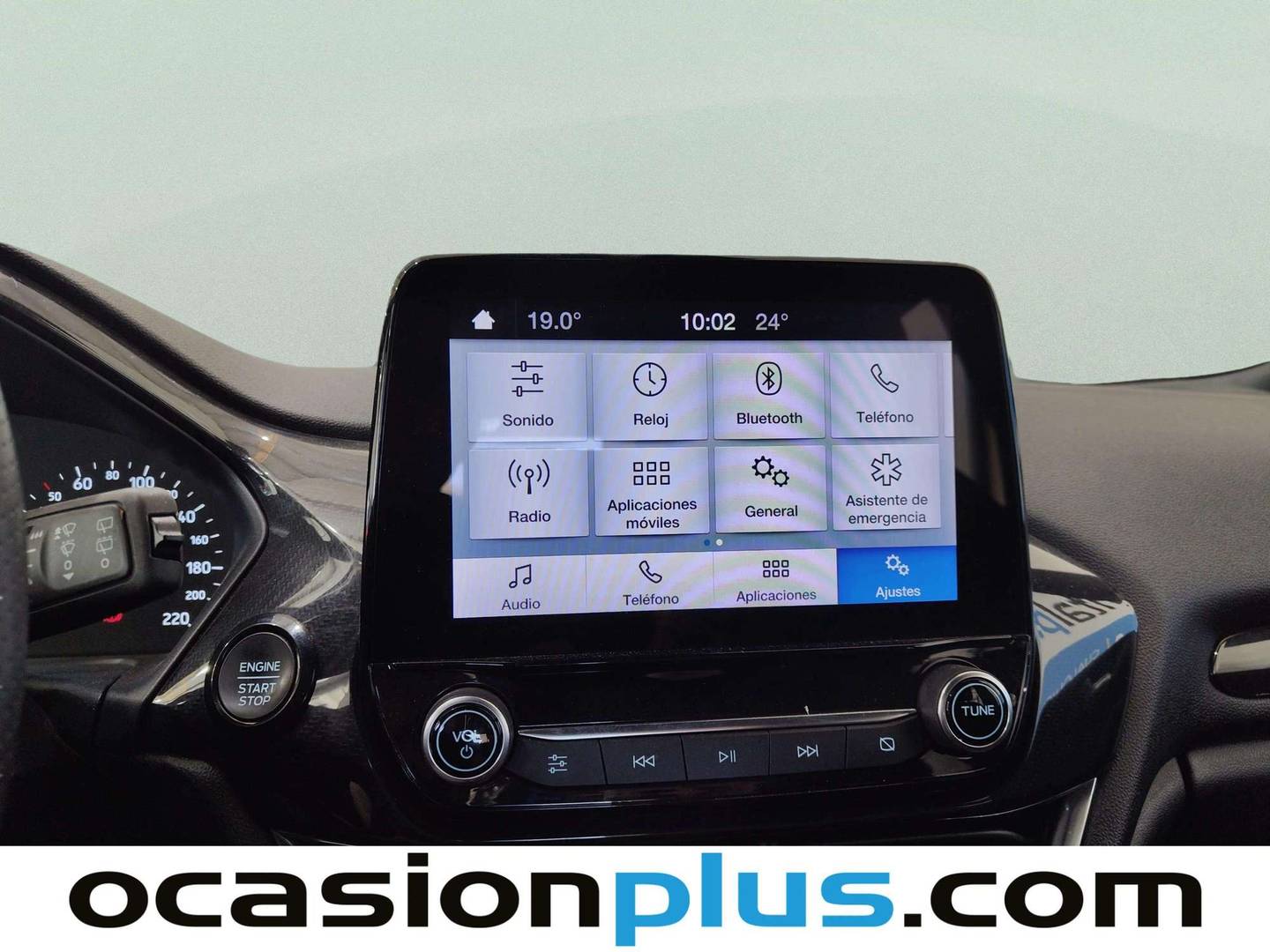Equipamiento del Ford Fiesta Ford Fiesta 1.0 EcoBoost MHEV ST-Line (125 CV)