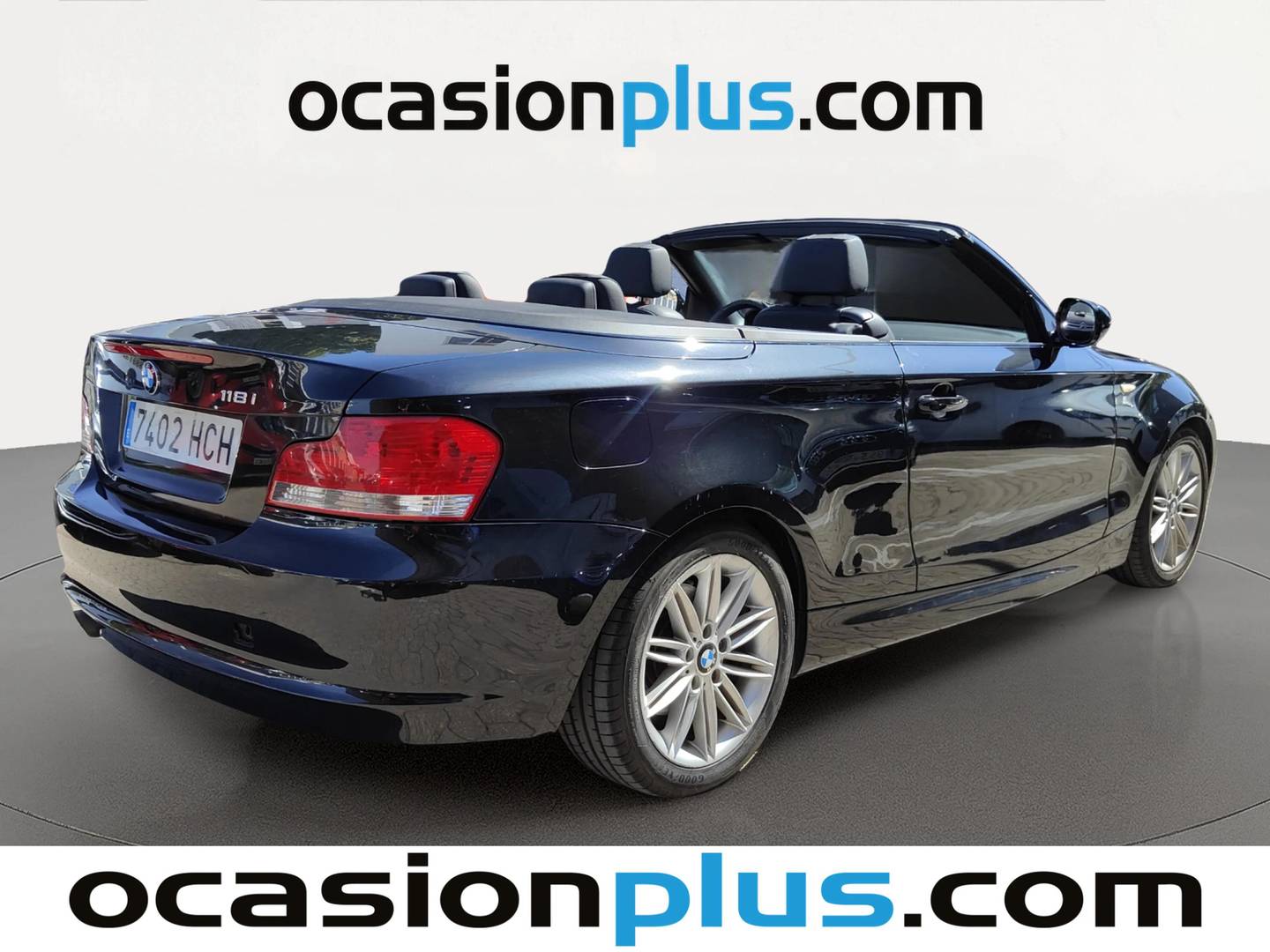Foto trasera BMW Serie 1 BMW Serie 1 118i Cabrio (143 CV) derecha