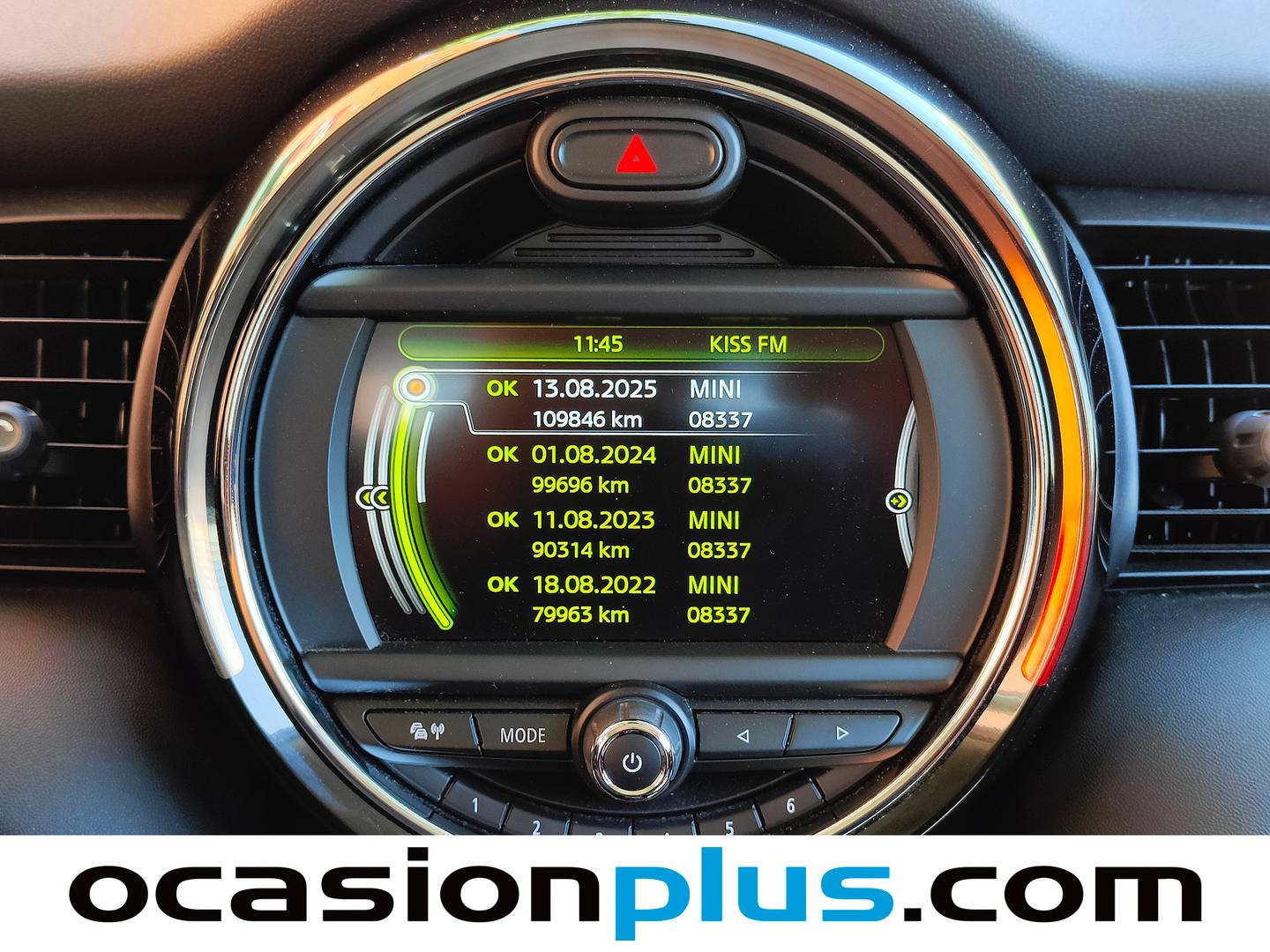 Foto del mantenimiento del Mini MINI Mini MINI Cooper 5 Puertas (136 CV)