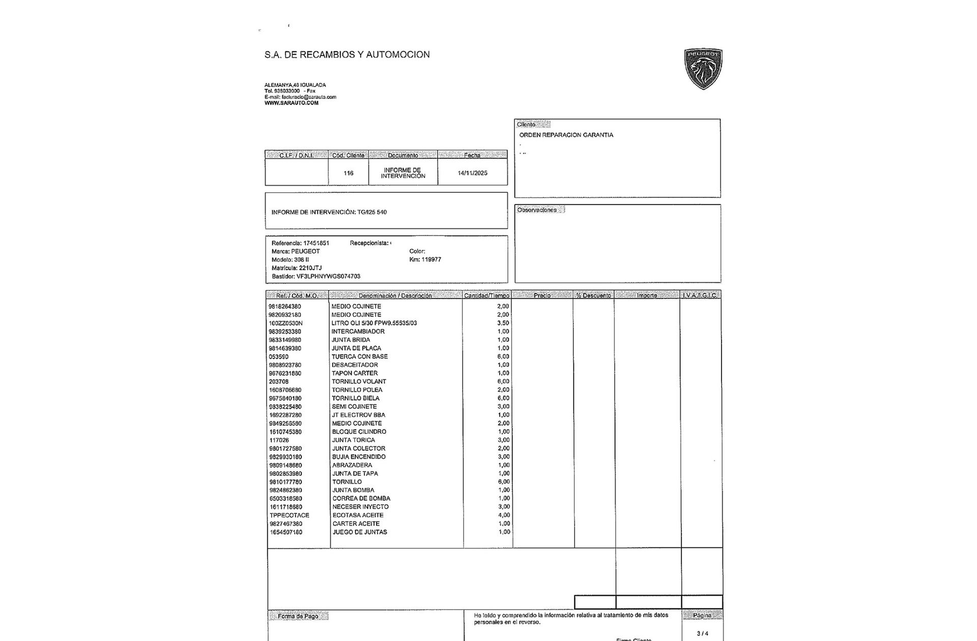 Peugeot 308 PureTech 130 Style EAT6 - foto 21