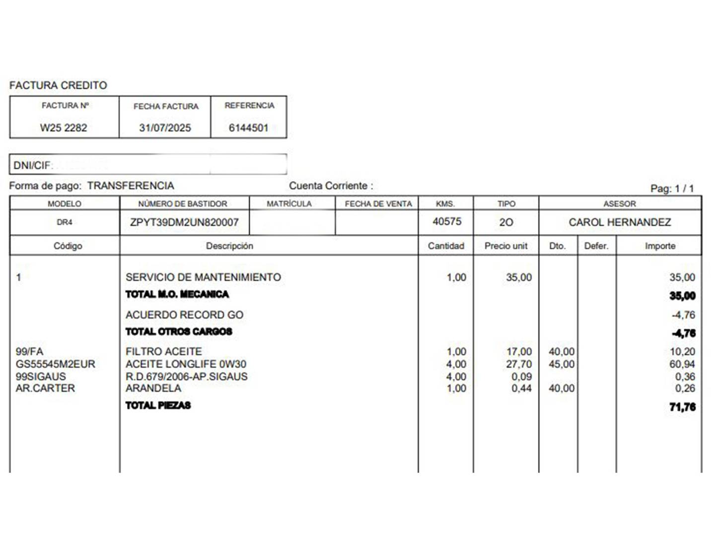 Foto DR AUTOMOBILES DR 4.0 DR AUTOMOBILES DR4 1.5 (116 CV)