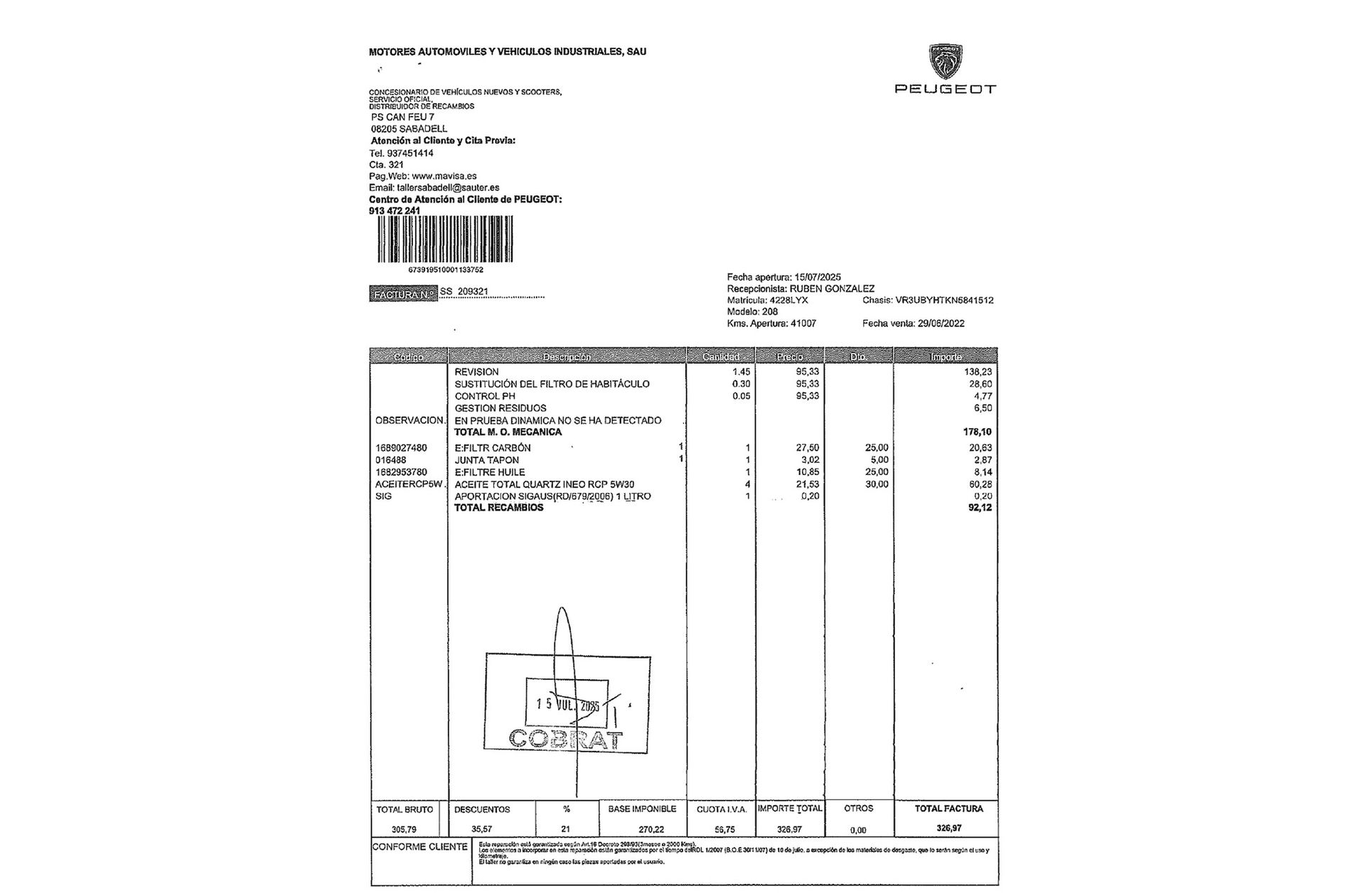 Peugeot 208 BlueHDi 100 GT - foto 25