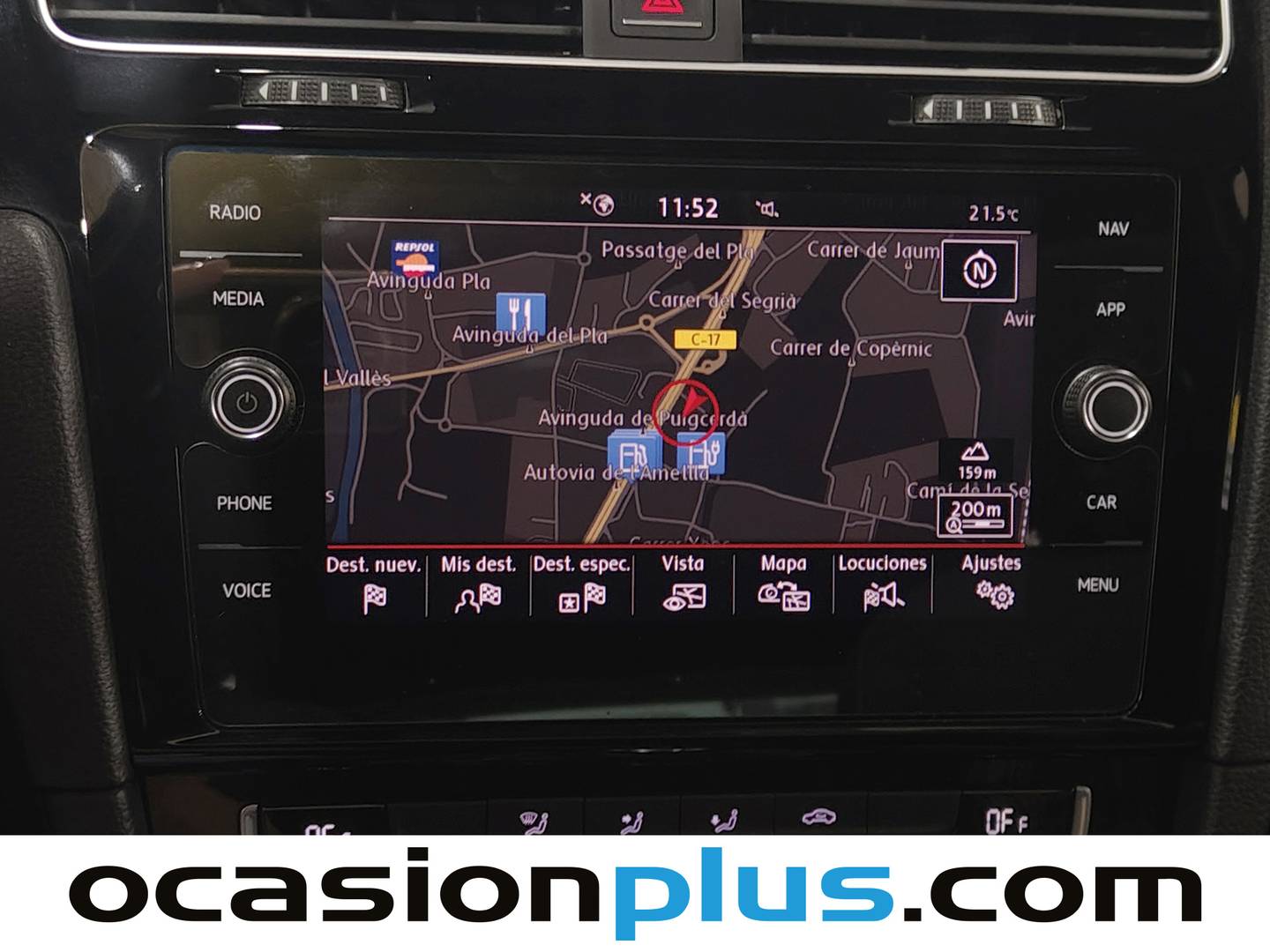 Equipamiento del Volkswagen Golf Volkswagen Golf GTE 1.4 TSI e-Power (204 CV) DSG