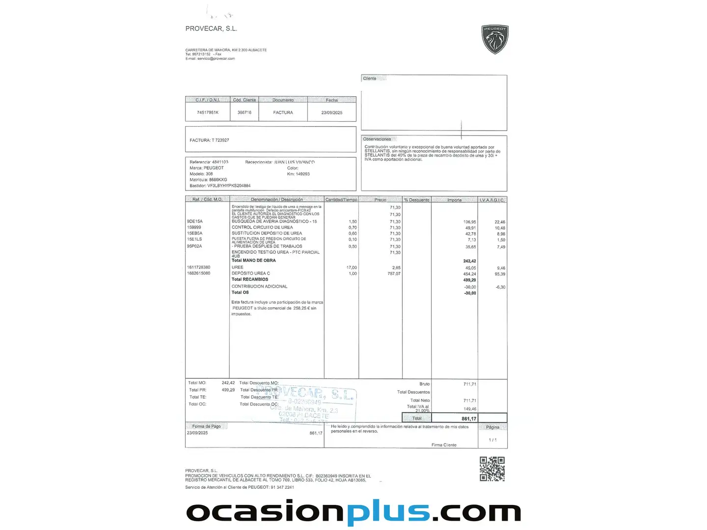 Foto Peugeot 308 Peugeot 308 BlueHDi 100 Access (100 CV)