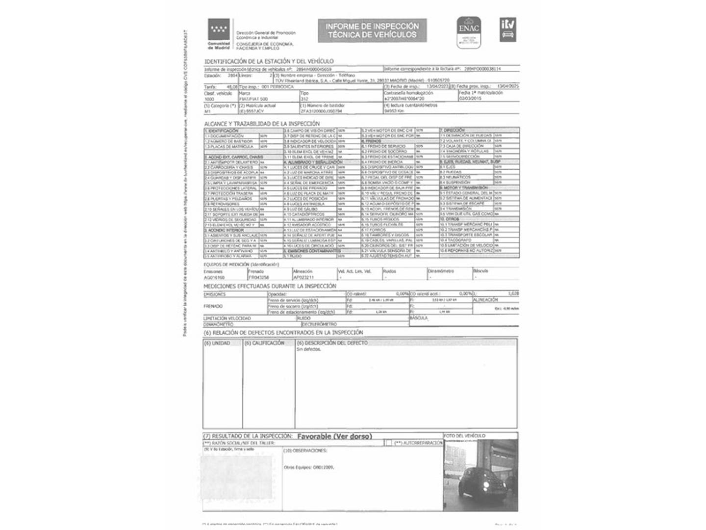 Fiat 500 Fiat 500 1.2 8v Lounge (69 CV) de segunda mano