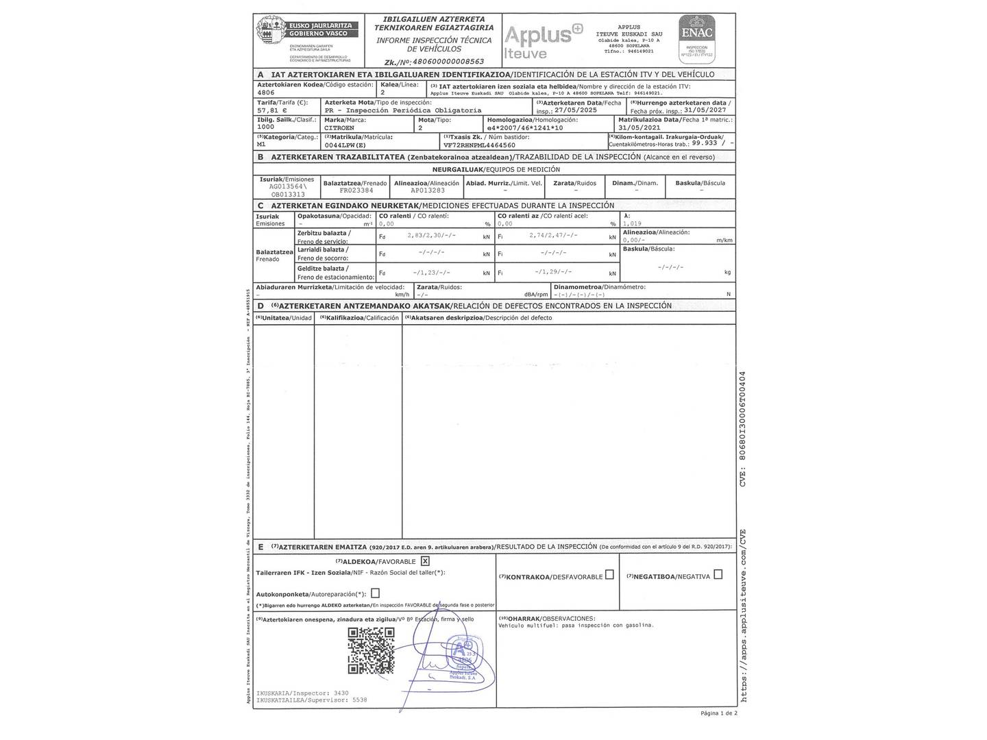 Citroën C3 Aircross Citroën C3 Aircross PureTech 110 S&S Rip Curl (110 CV) GLP de segunda mano