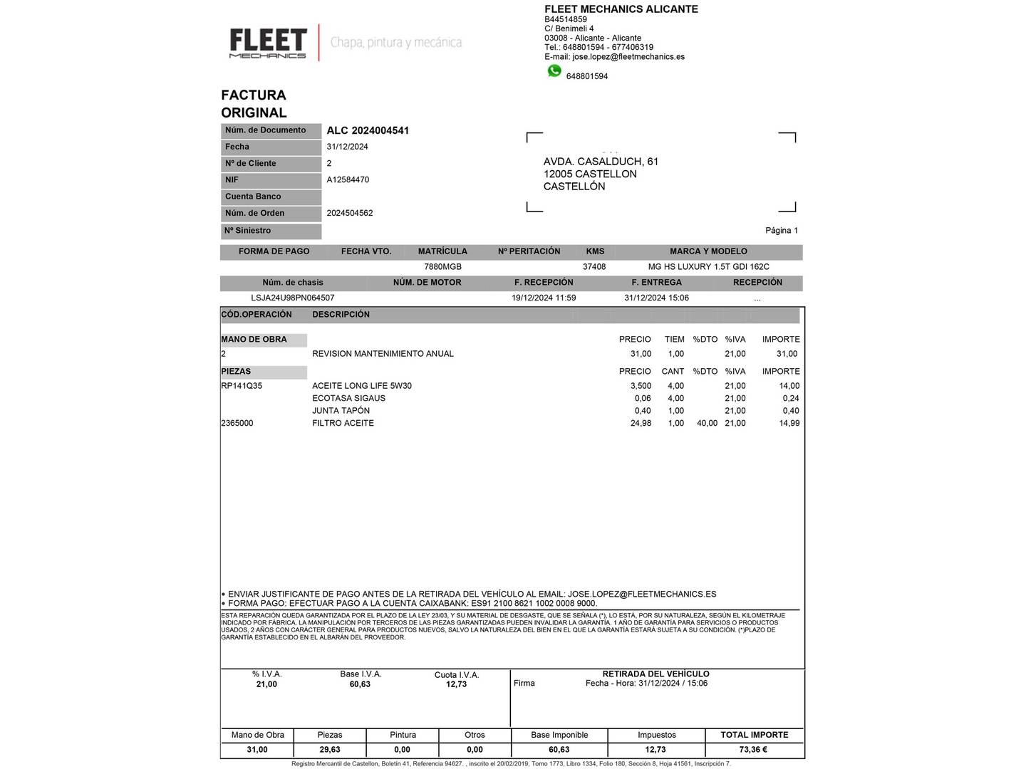 Foto MG HS MG HS 1.5 Turbo GDI Luxury DCT (162 CV)